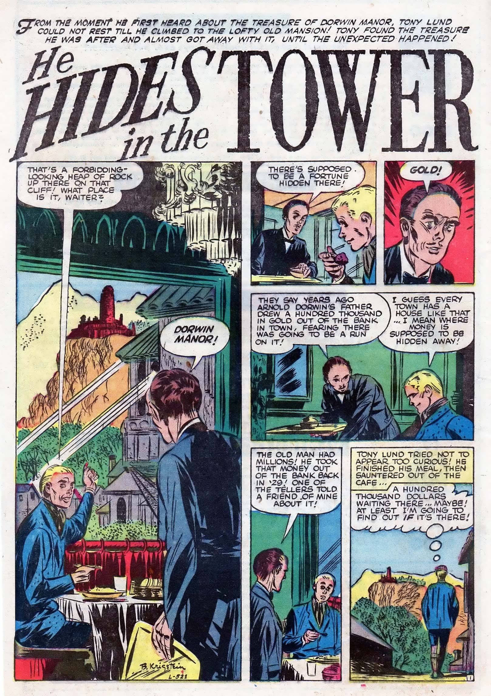 Read online Mystical Tales comic -  Issue #6 - 16