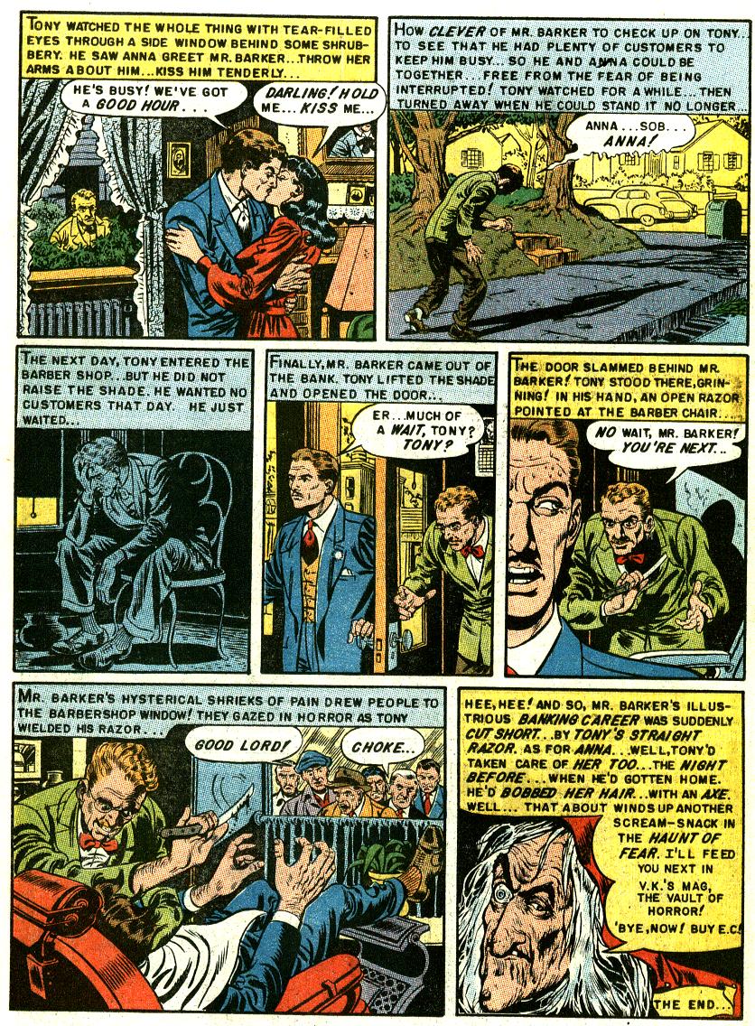 Read online Crime SuspenStories comic -  Issue #16 - 29