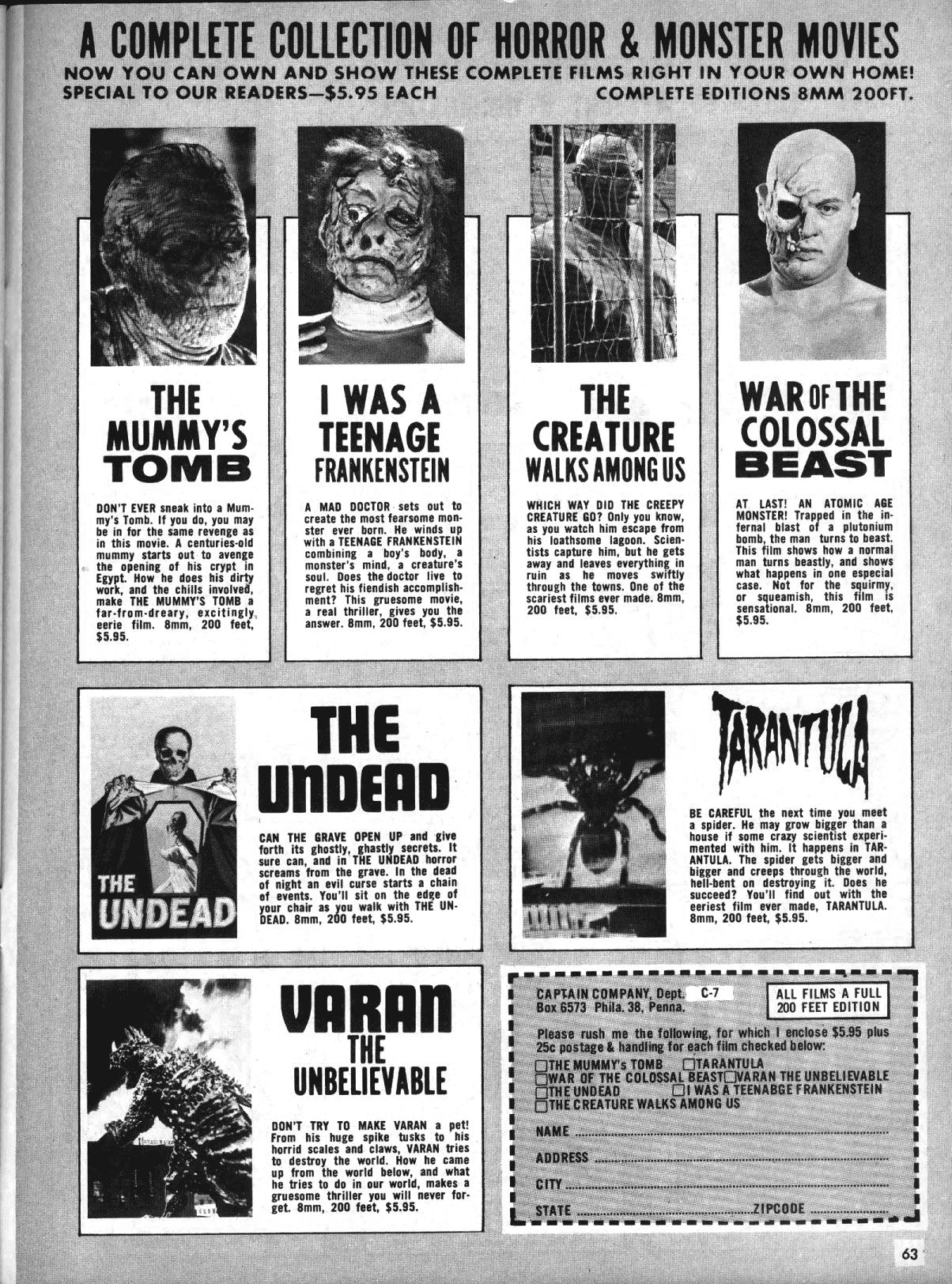 Creepy (1964) Issue #7 #7 - English 62