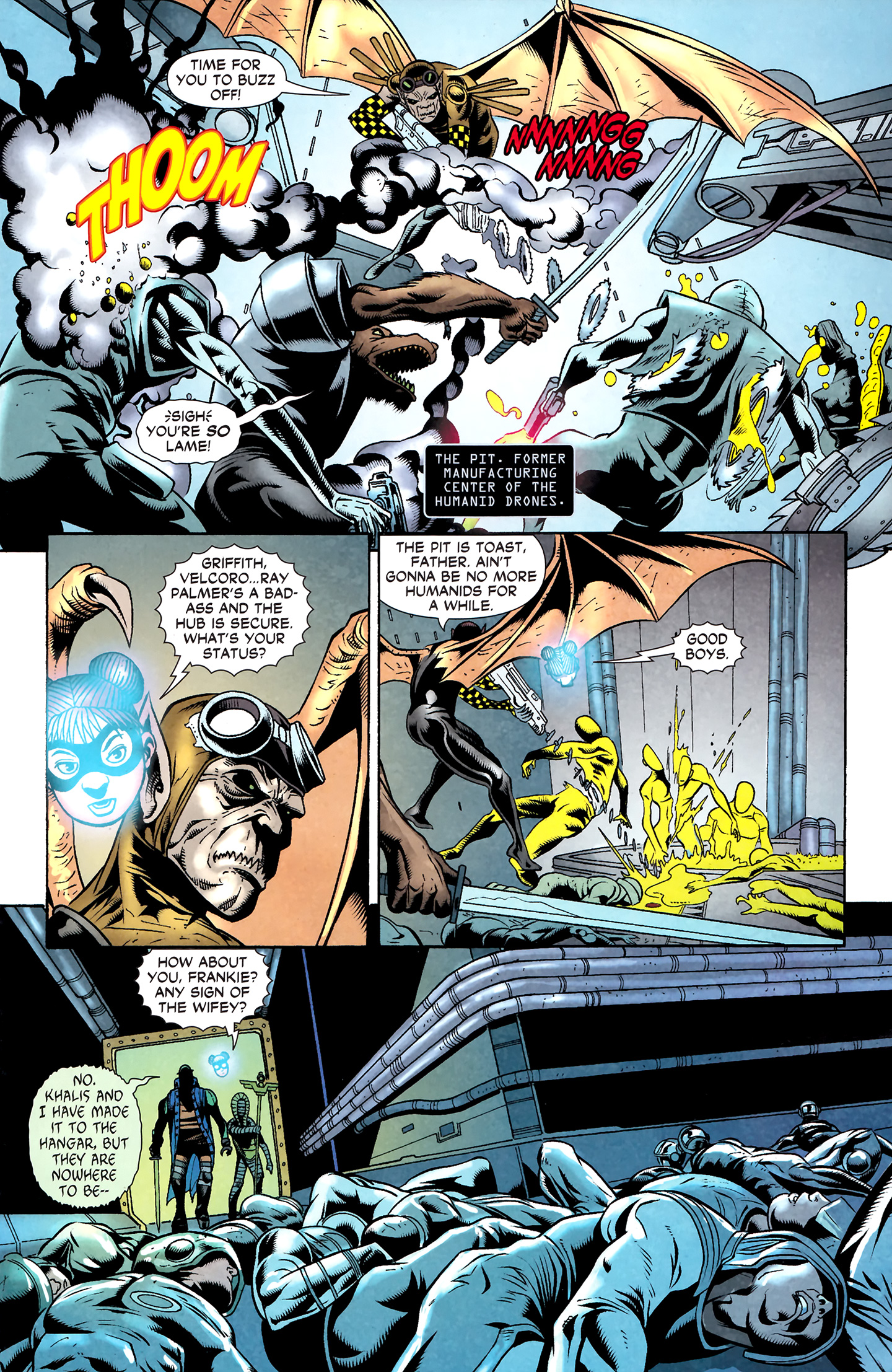 Read online Frankenstein, Agent of S.H.A.D.E. comic -  Issue #7 - 16