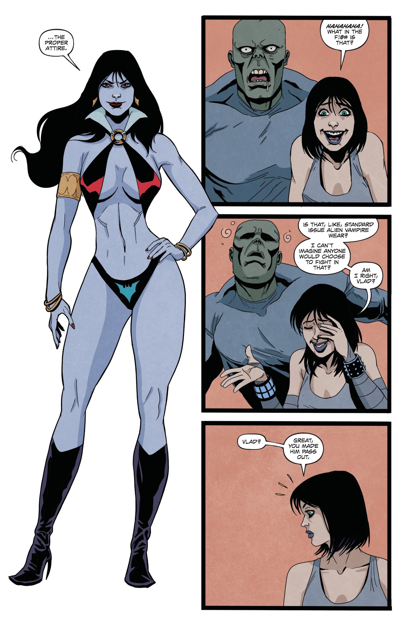 Read online Hack/Slash vs. Vampirella comic -  Issue #2 - 18