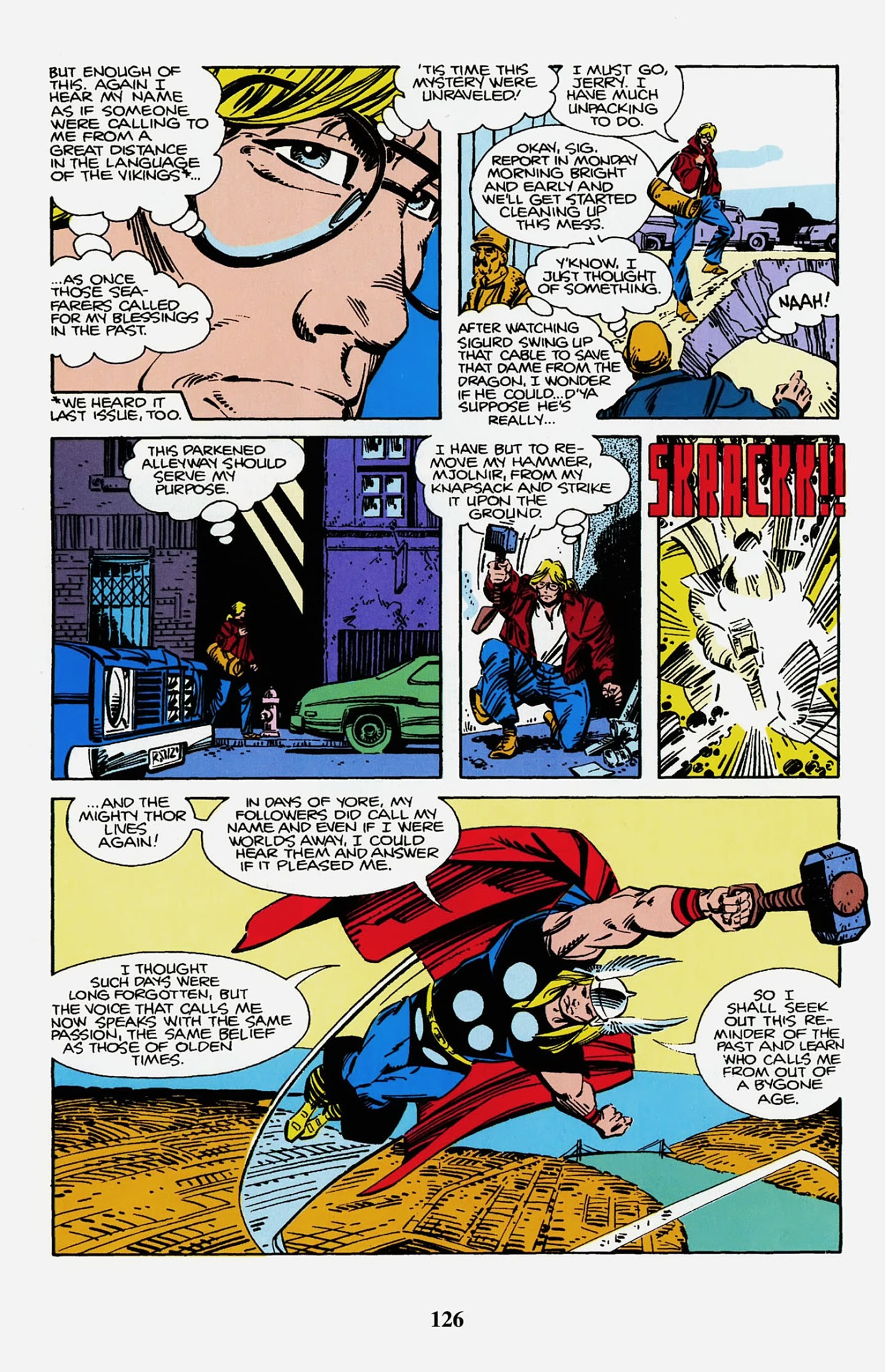 Read online Thor Visionaries: Walter Simonson comic -  Issue # TPB 1 - 128