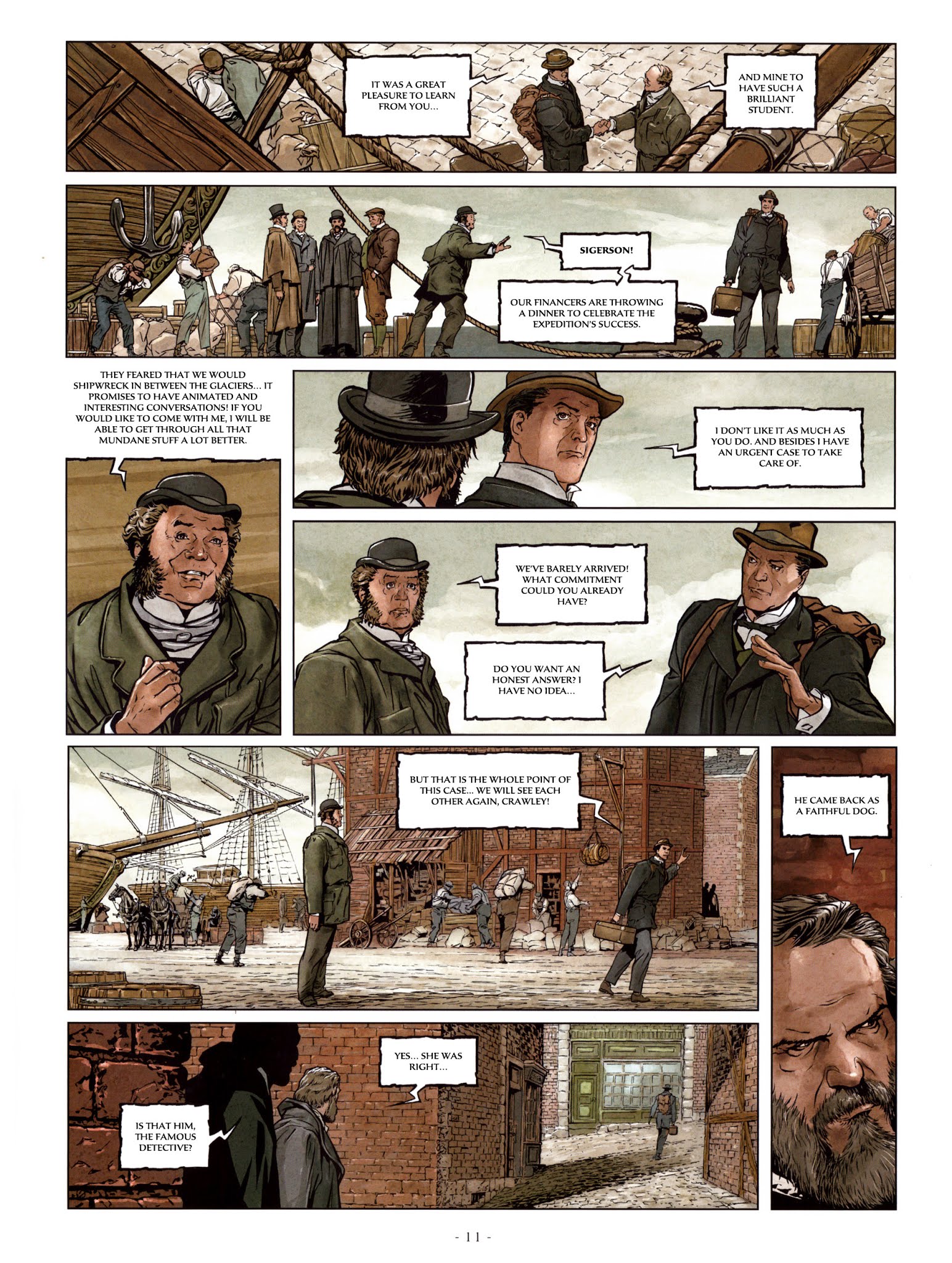 Read online Sherlock Holmes and the Necronomicon comic -  Issue # TPB - 12
