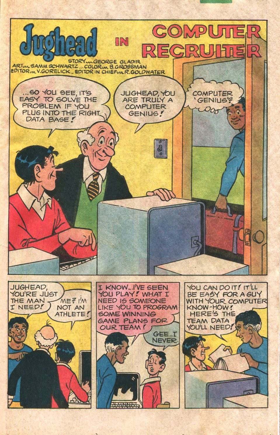 Read online Jughead (1965) comic -  Issue #334 - 13