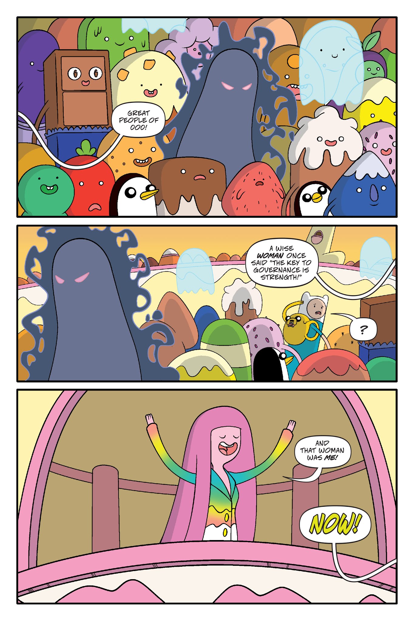 Read online Adventure Time: President Bubblegum comic -  Issue # TPB - 71