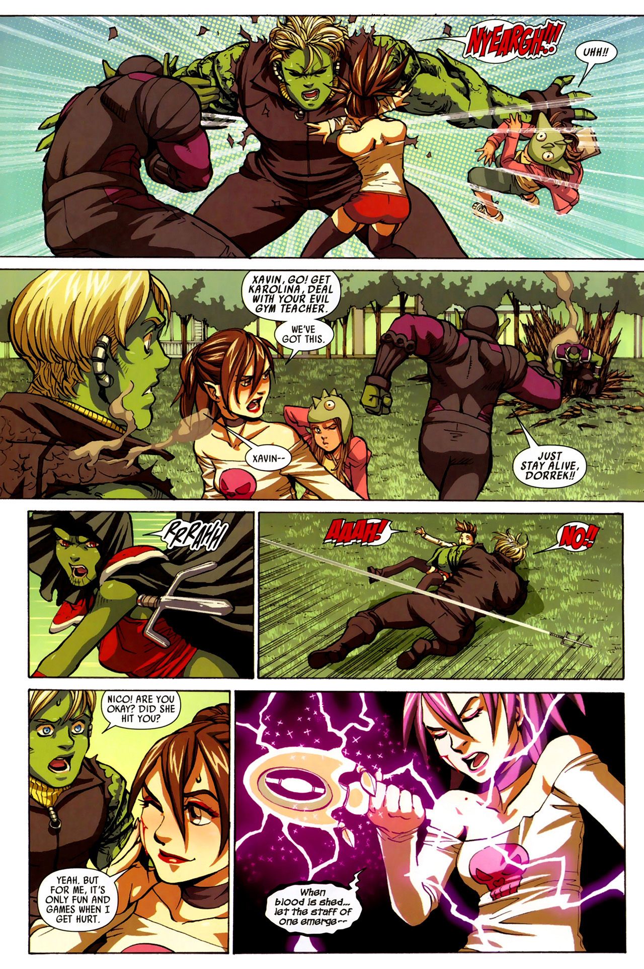 Read online Secret Invasion: Runaways/Young Avengers comic -  Issue #3 - 15