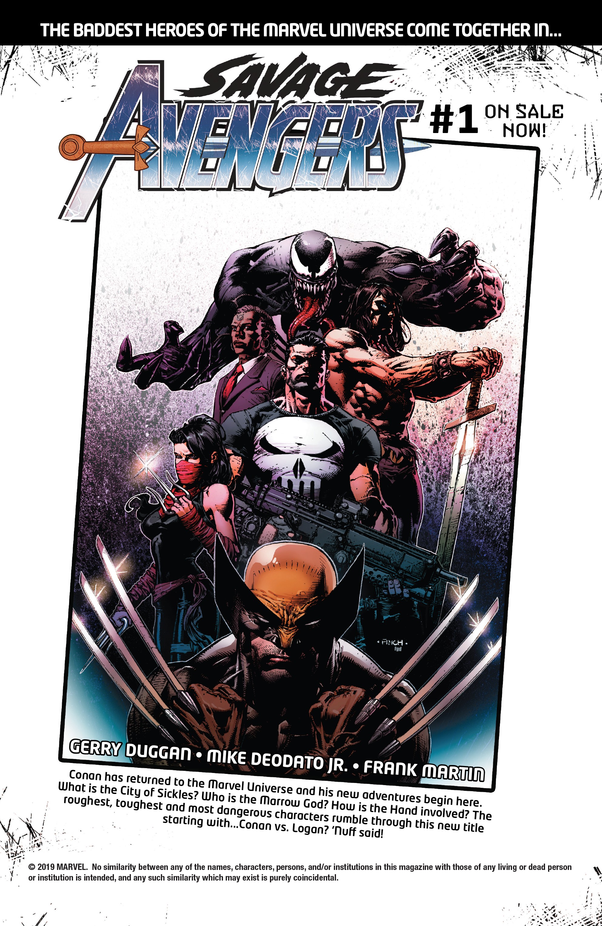 Read online Free Comic Book Day 2019 comic -  Issue # Avengers-Savage Avengers - 22