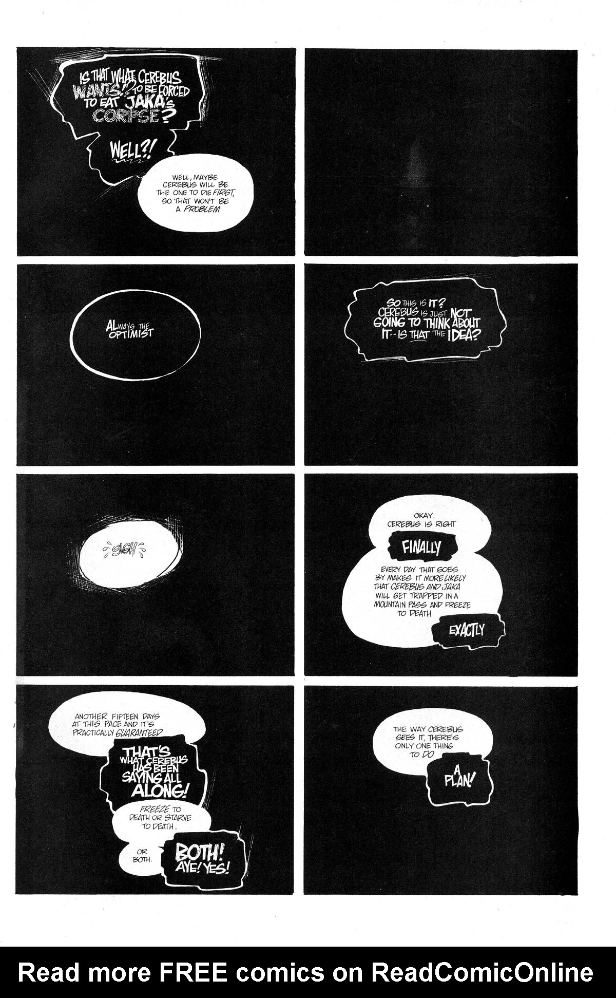 Read online Cerebus comic -  Issue #234 - 19