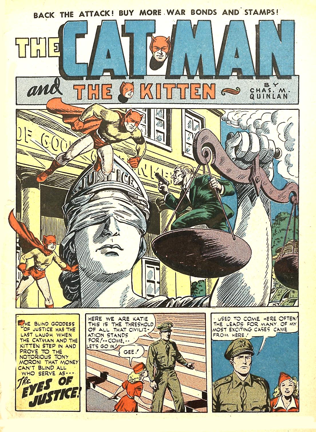 Read online Cat-Man Comics comic -  Issue #25 - 3