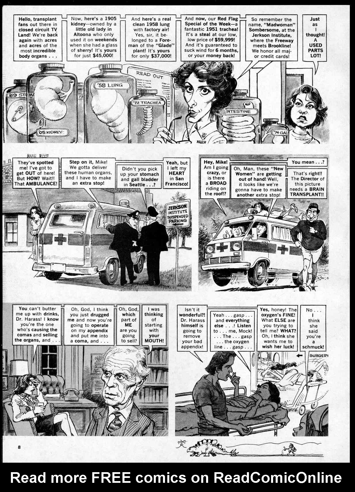 Read online MAD comic -  Issue #202 - 10