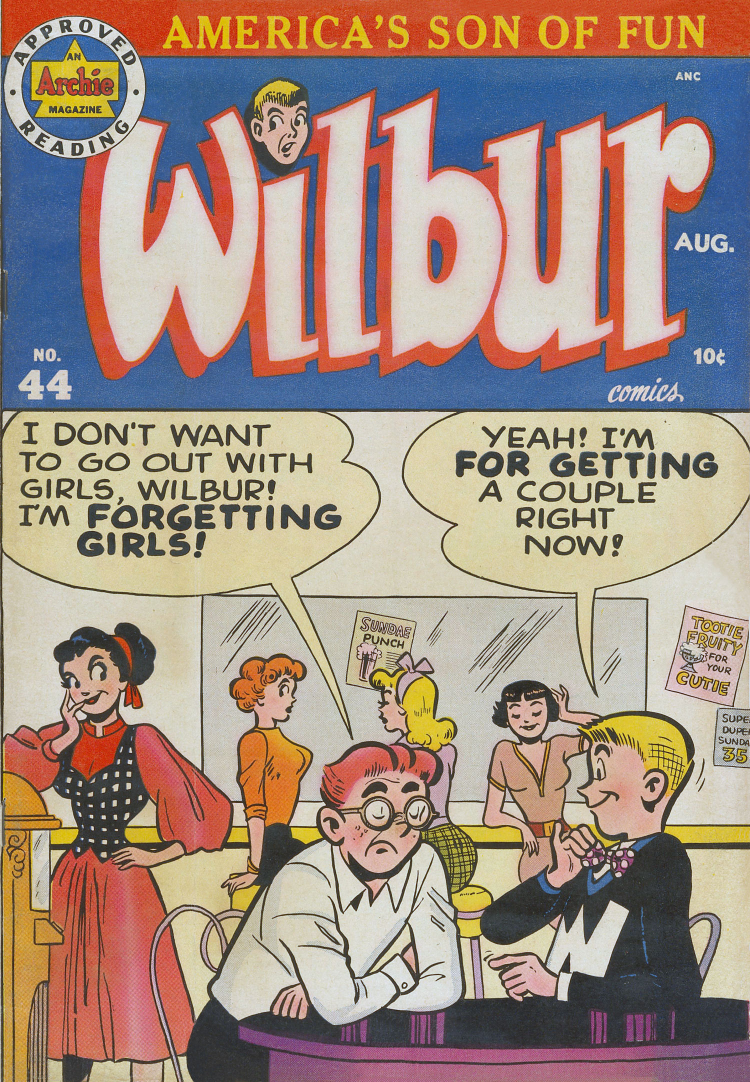 Read online Wilbur Comics comic -  Issue #44 - 1