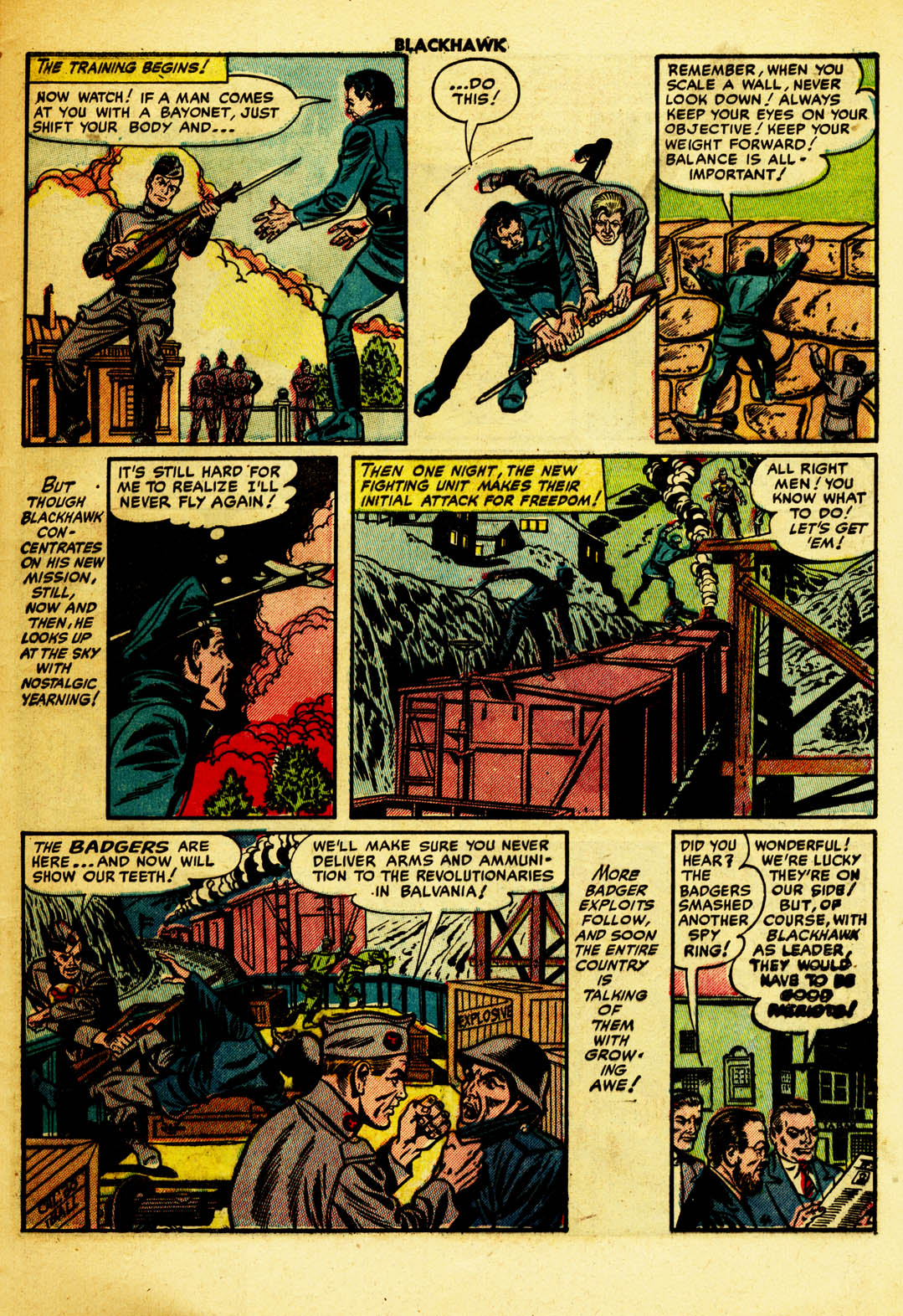 Read online Blackhawk (1957) comic -  Issue #63 - 29