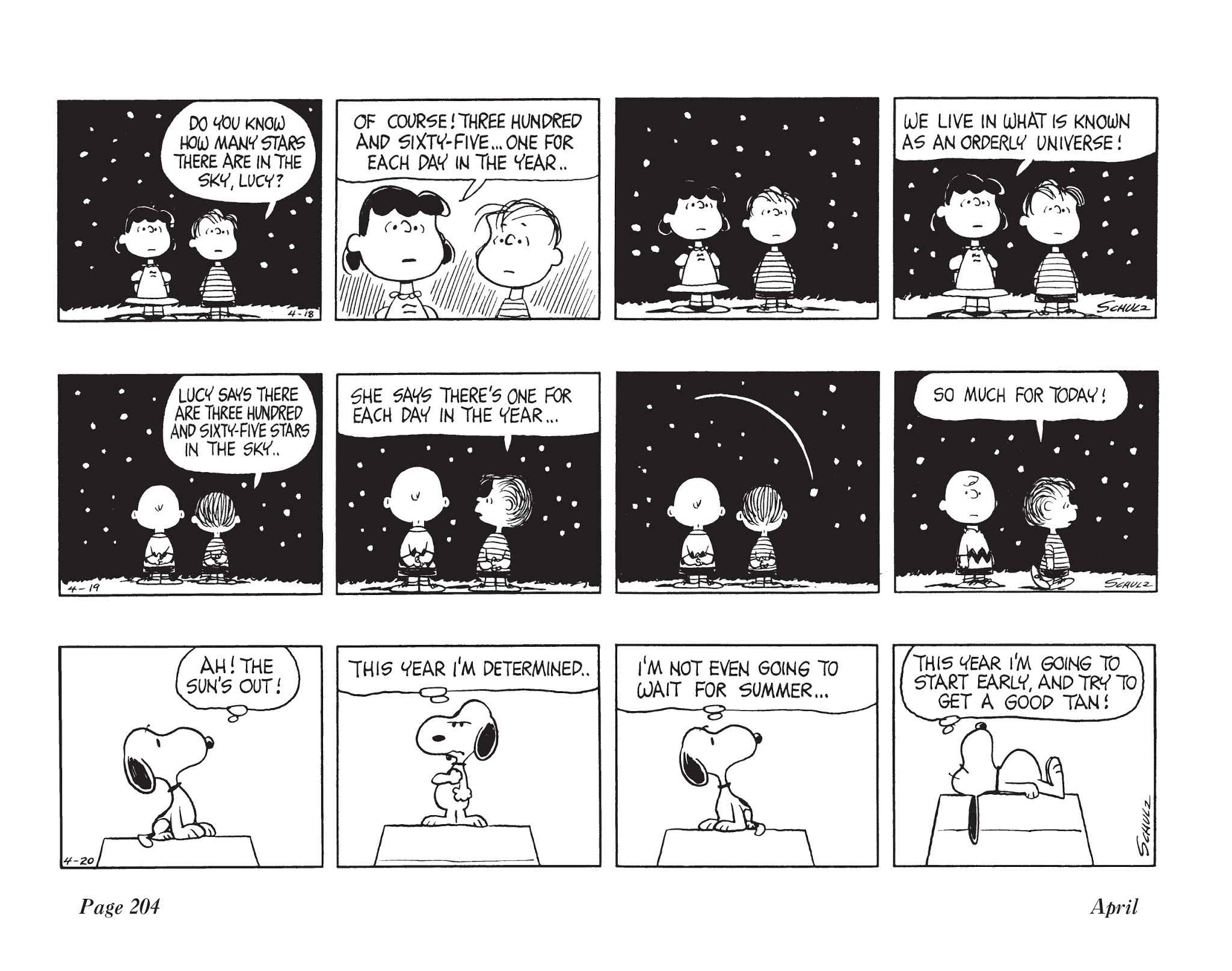 Read online The Complete Peanuts comic -  Issue # TPB 9 - 215