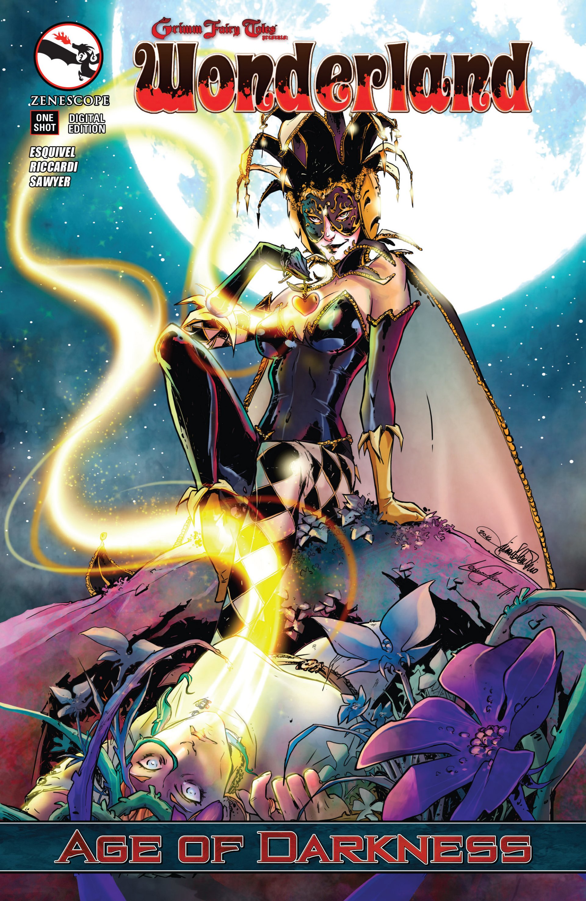 Read online Grimm Fairy Tales presents Wonderland: Age Of Darkness comic -  Issue # Full - 1