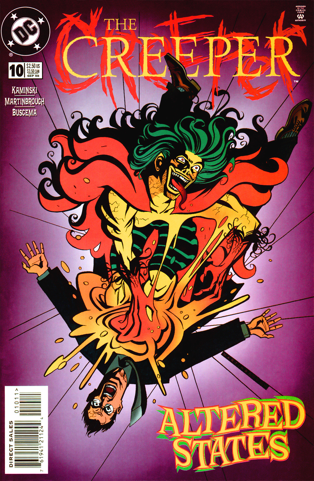 Read online The Creeper (1997) comic -  Issue #10 - 1