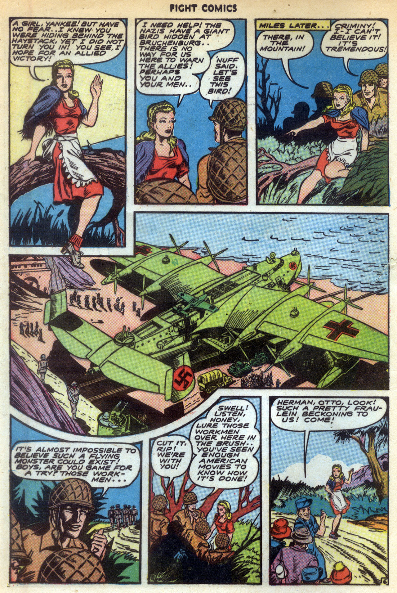 Read online Fight Comics comic -  Issue #33 - 8