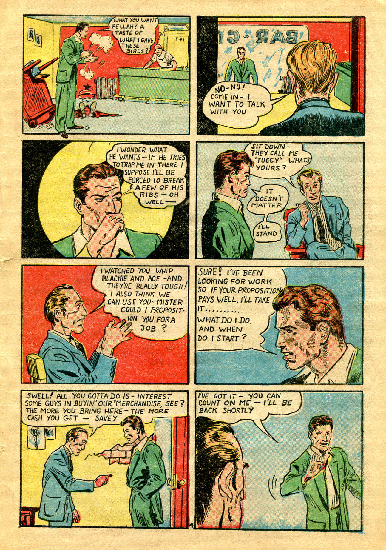 Read online Super Spy (1940) comic -  Issue #2 - 46