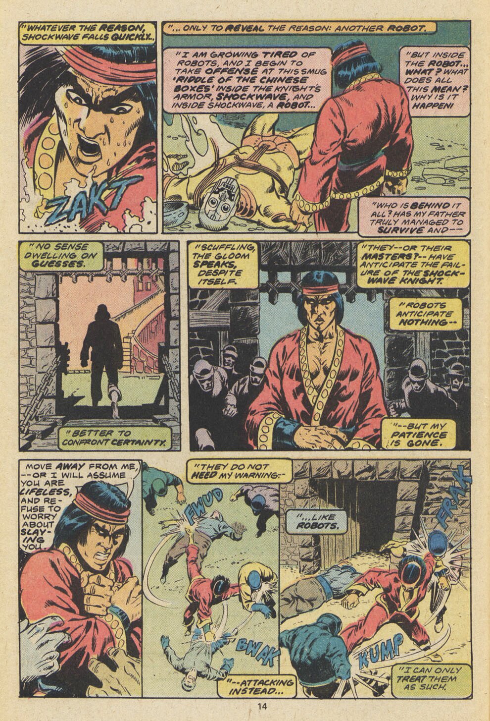 Master of Kung Fu (1974) Issue #60 #45 - English 9