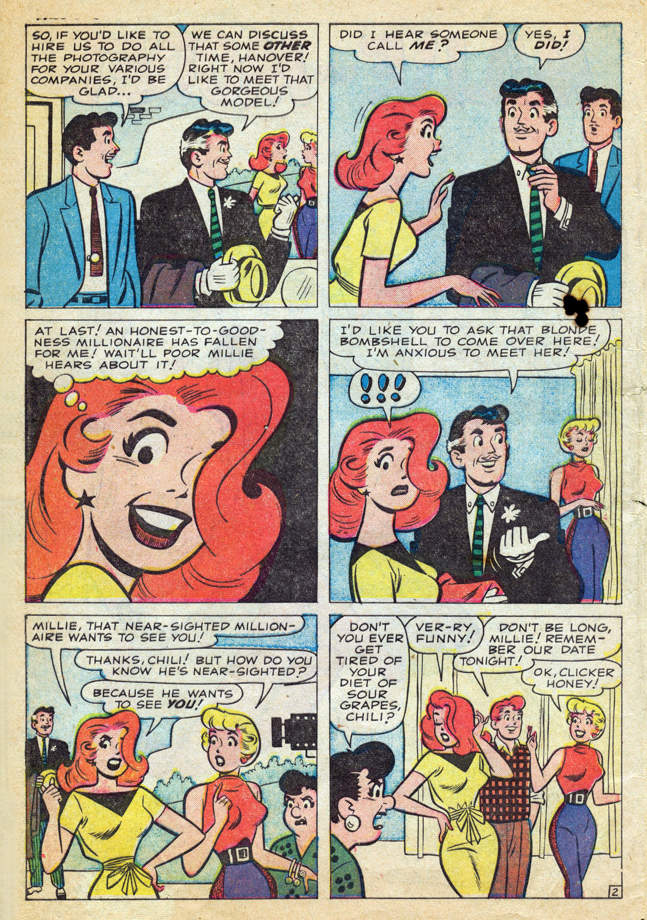 Read online Millie the Model comic -  Issue #86 - 4