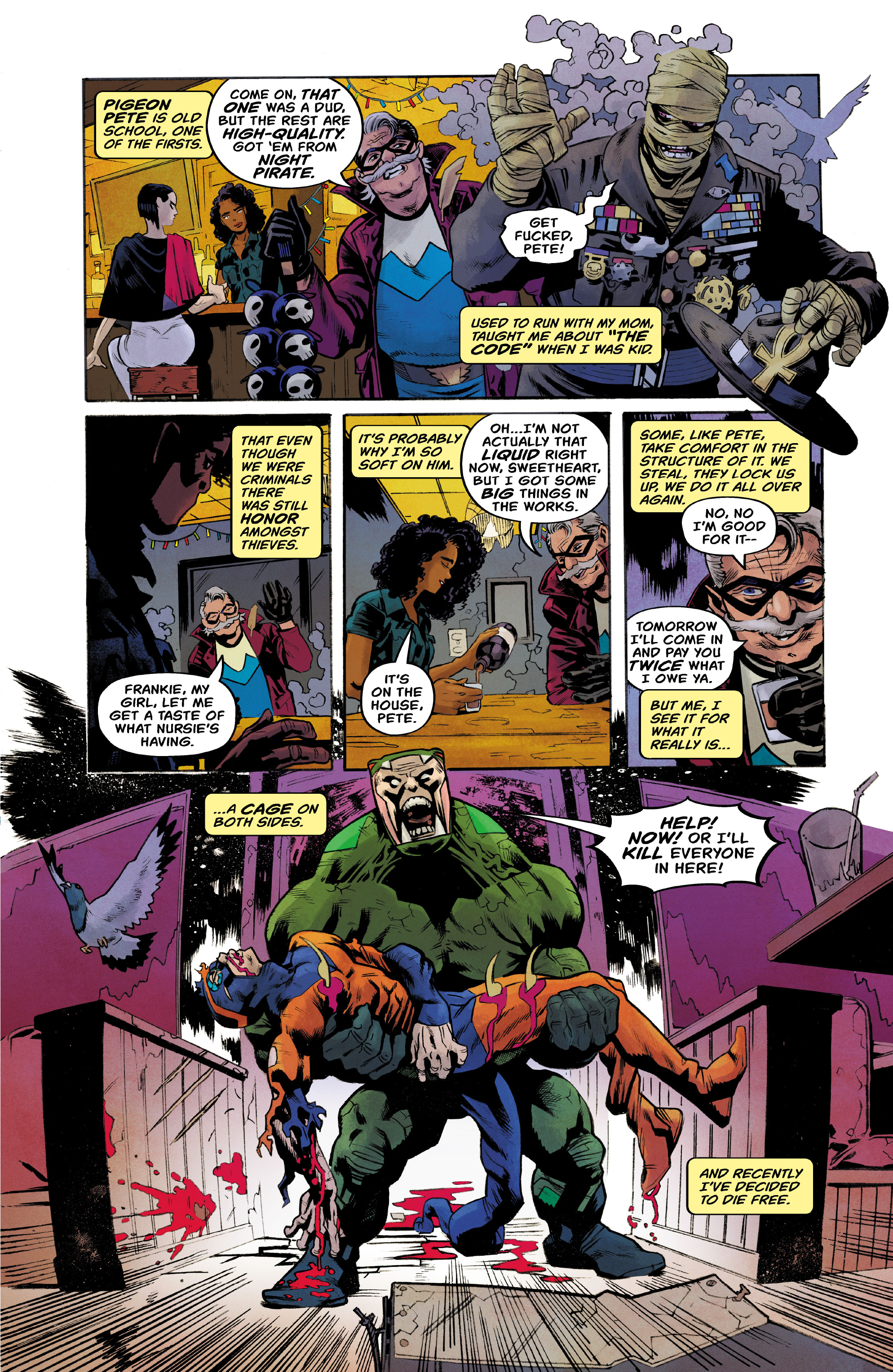 Read online Minor Threats comic -  Issue #1 - 7