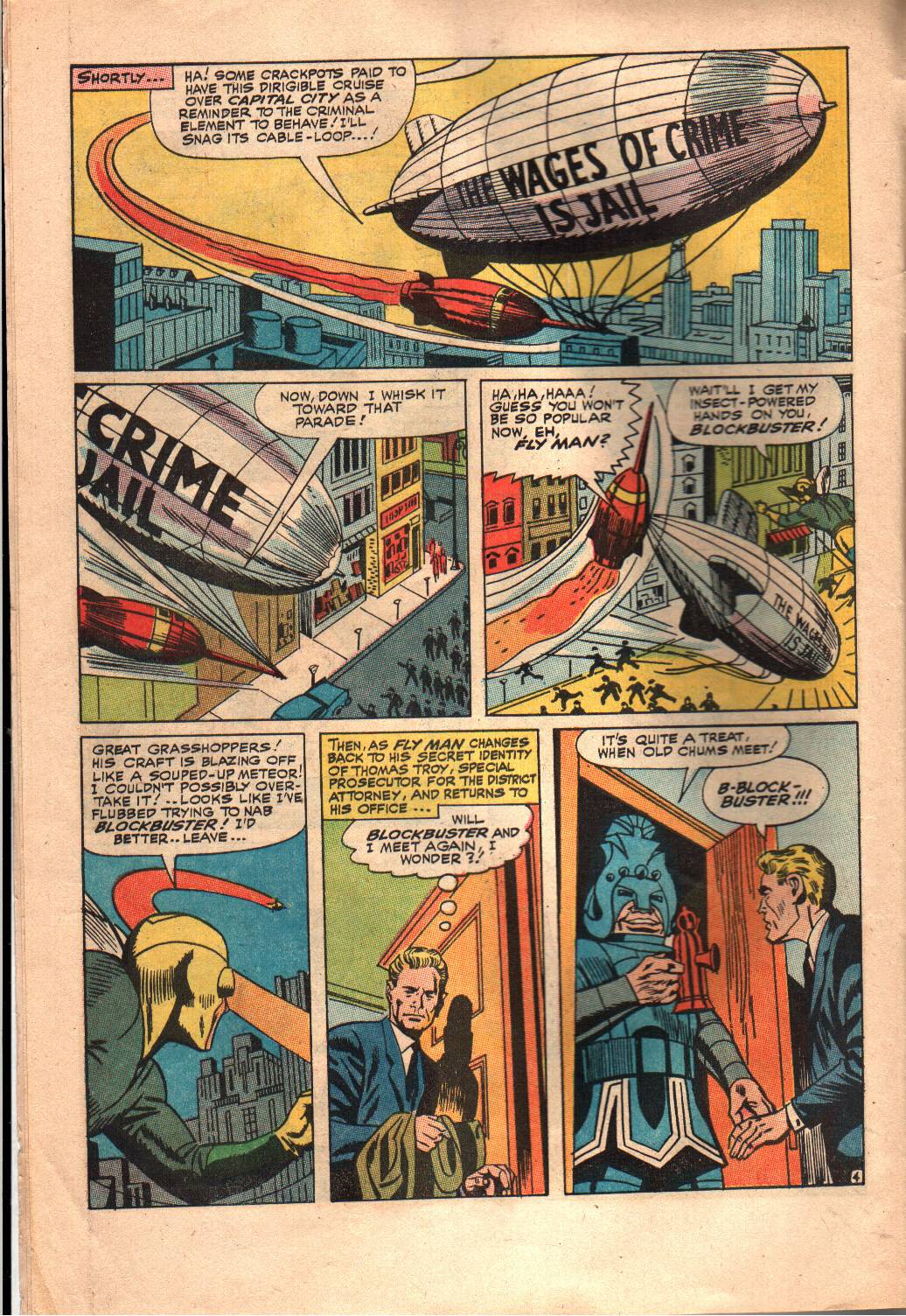 Read online Fly Man comic -  Issue #39 - 5