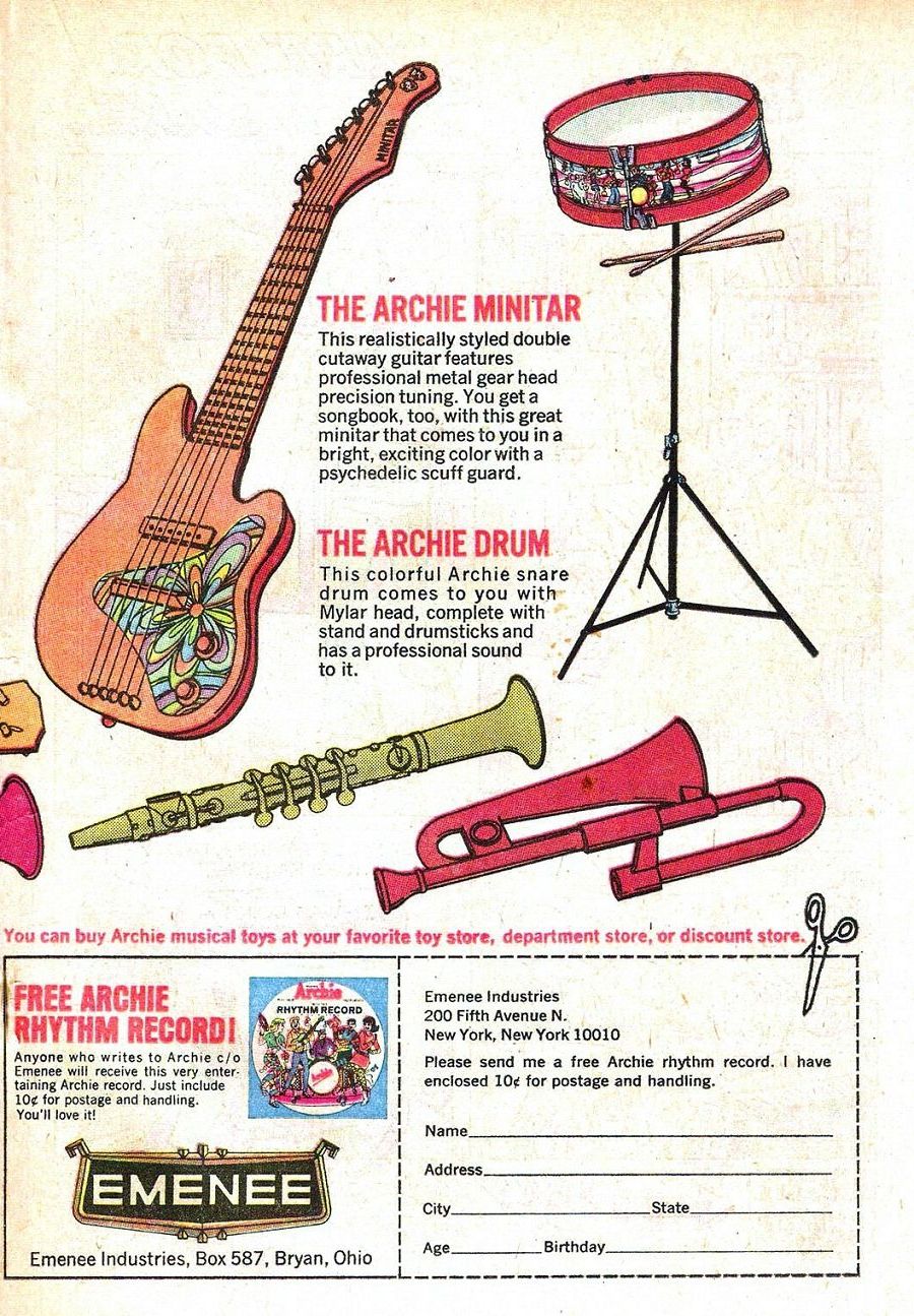 Read online Archie (1960) comic -  Issue #196 - 19