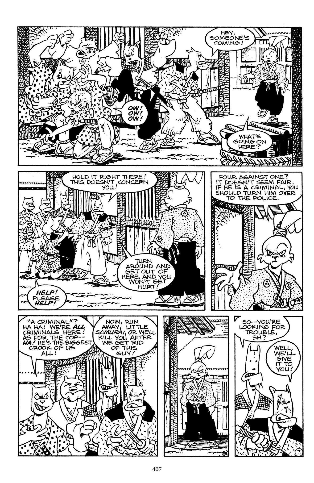 Read online The Usagi Yojimbo Saga comic -  Issue # TPB 3 - 403