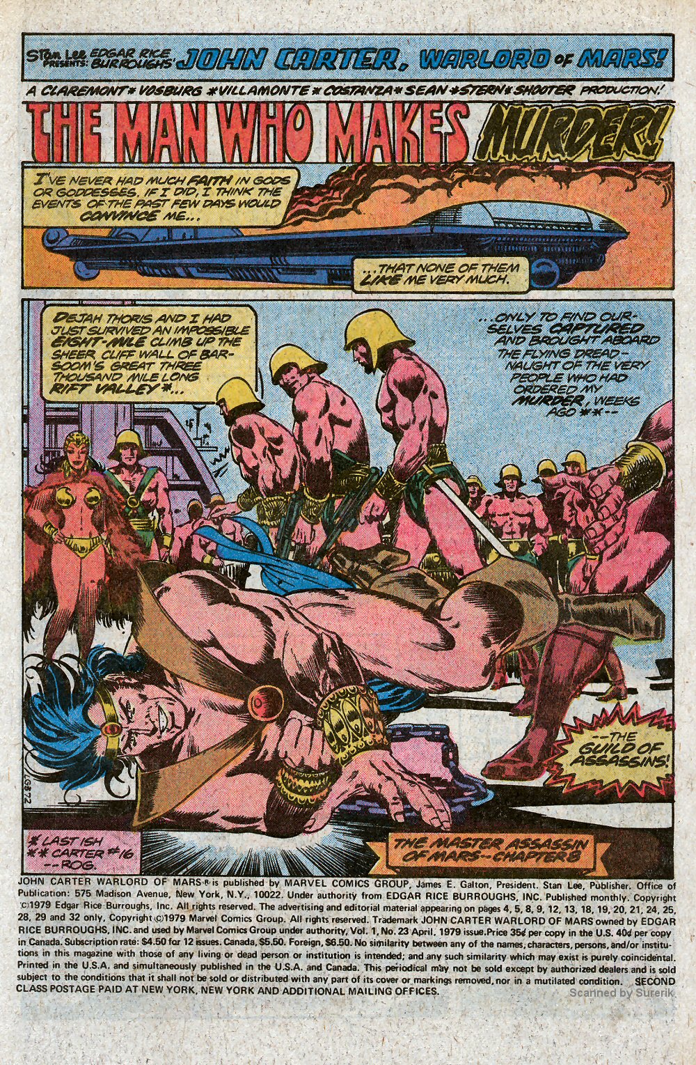 Read online John Carter Warlord of Mars comic -  Issue #23 - 3