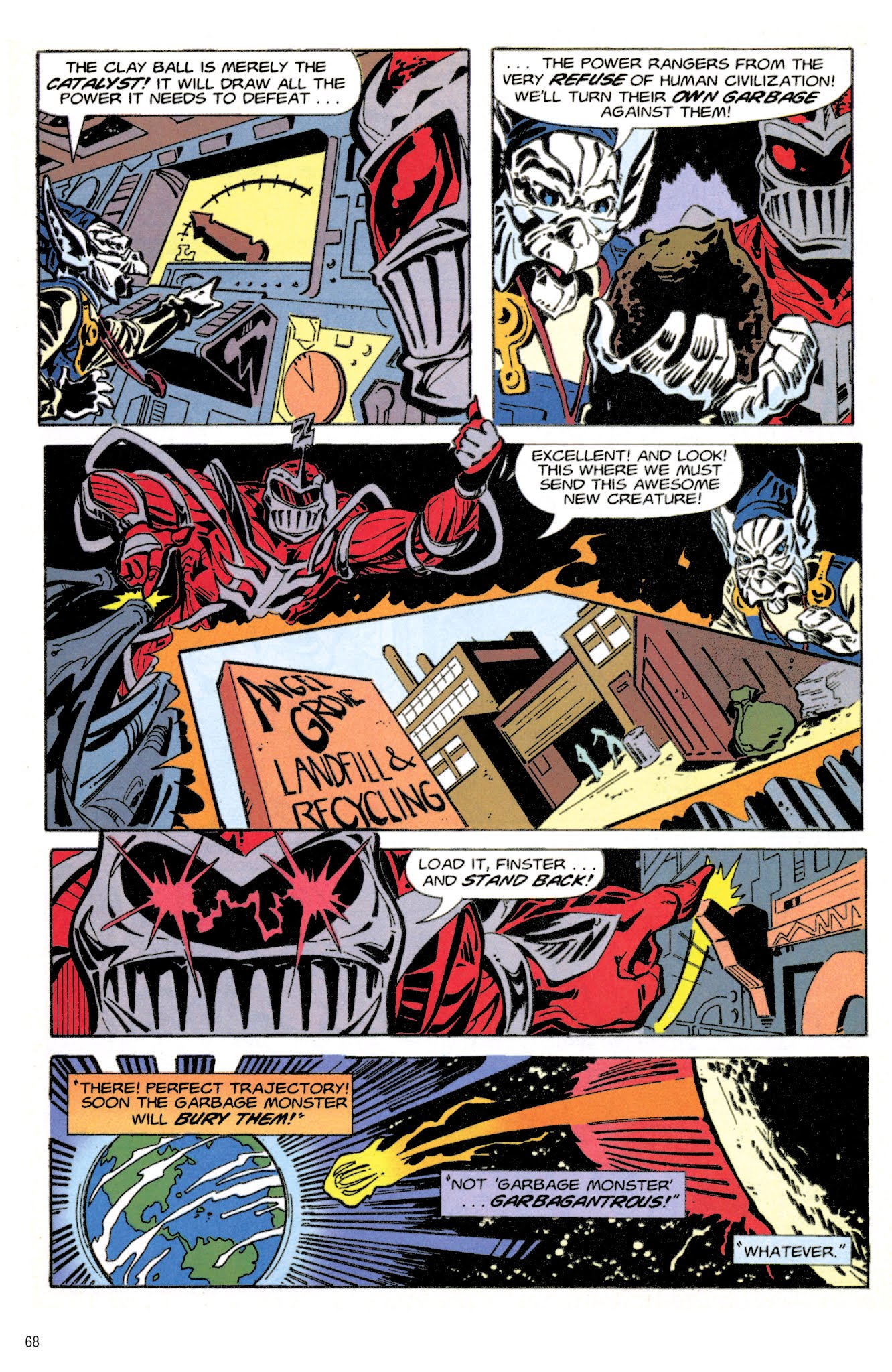 Read online Mighty Morphin Power Rangers Archive comic -  Issue # TPB 1 (Part 1) - 68