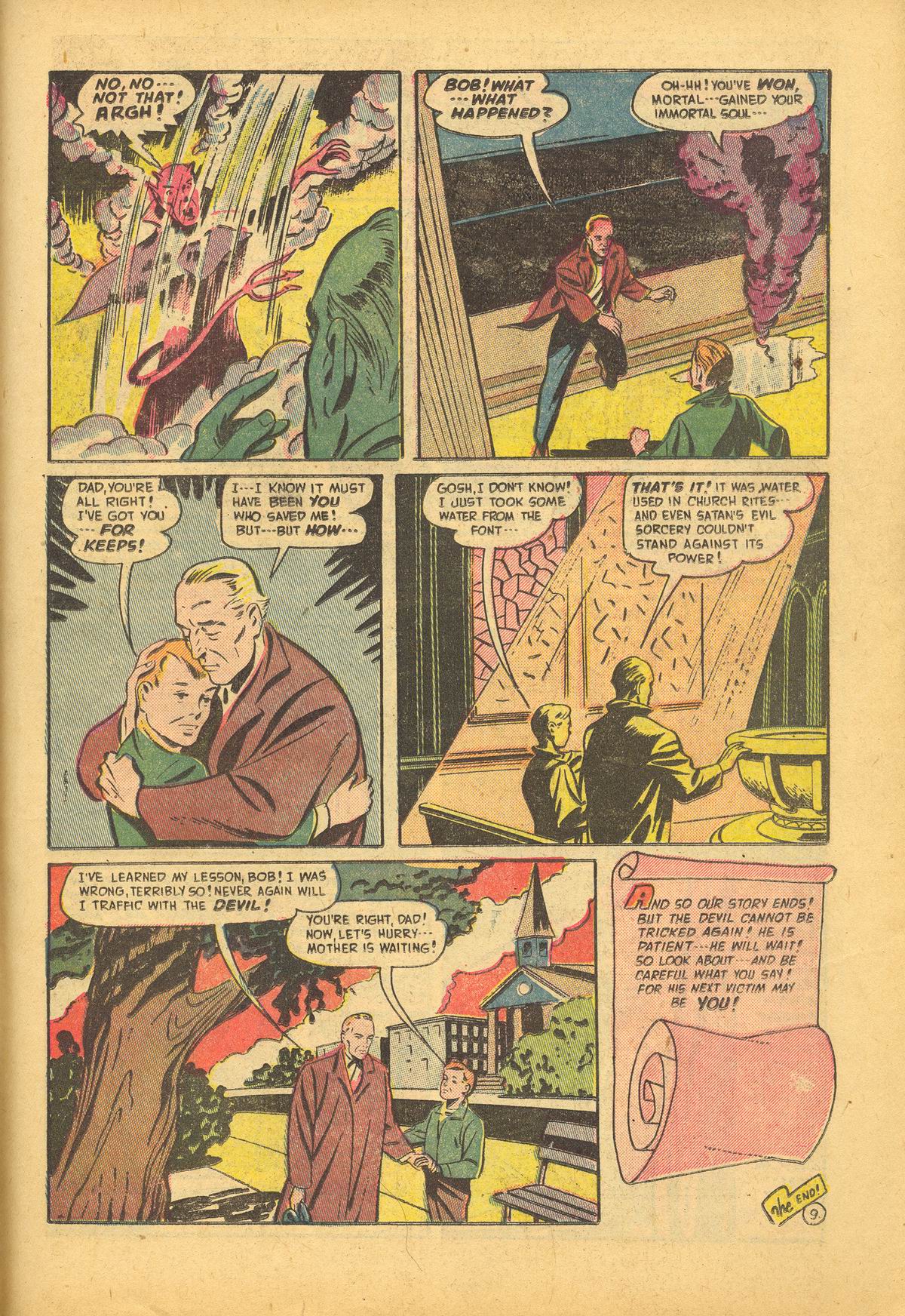 Read online Adventures Into The Unknown comic -  Issue #31 - 39