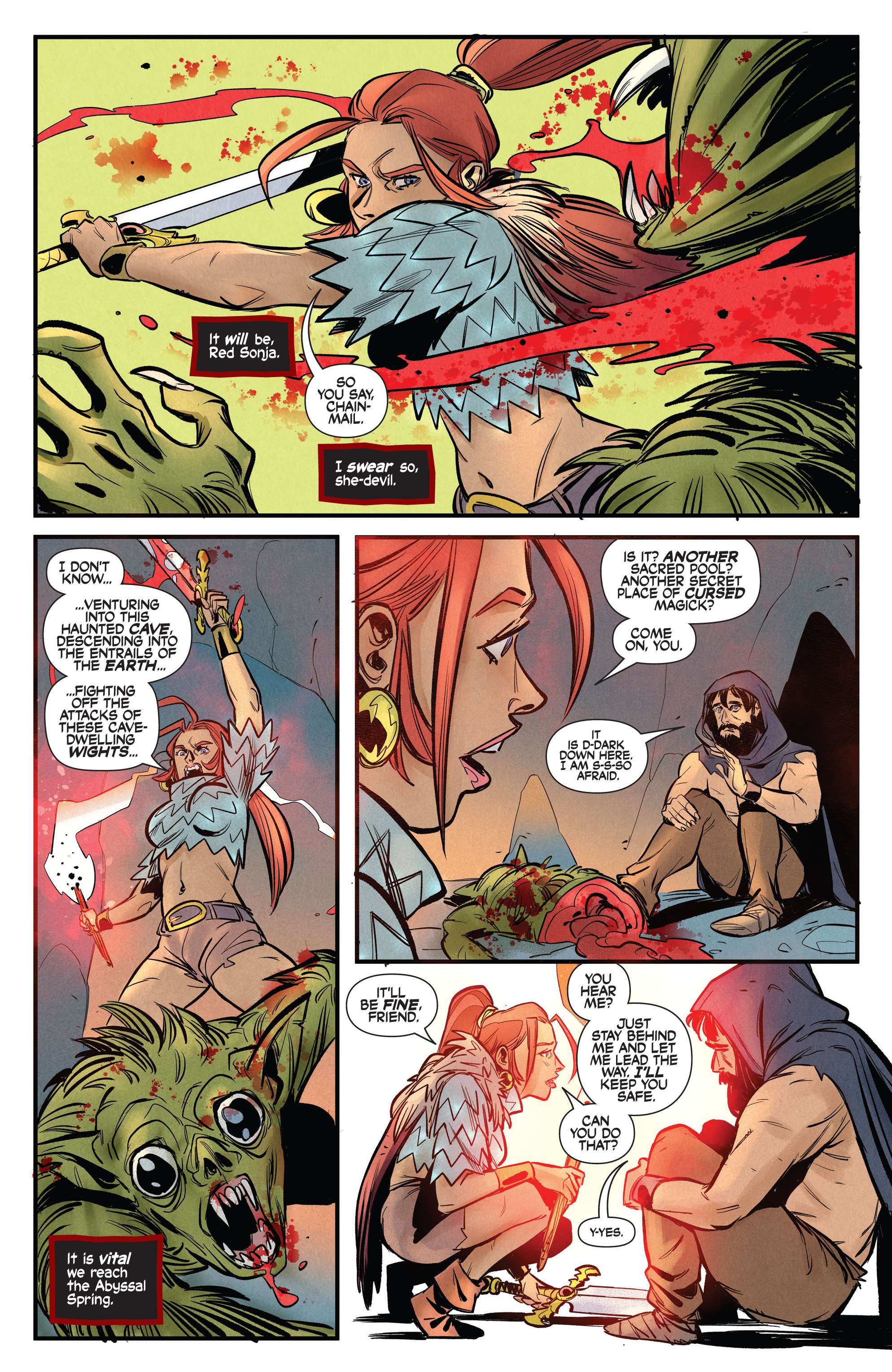 Read online Immortal Red Sonja comic -  Issue #5 - 8
