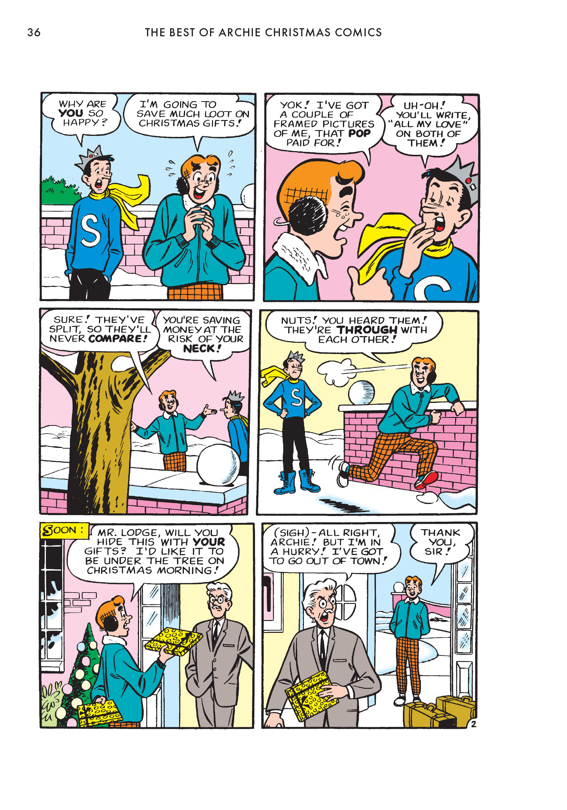 Read online The Best of Archie: Christmas Comics comic -  Issue # TPB (Part 1) - 35