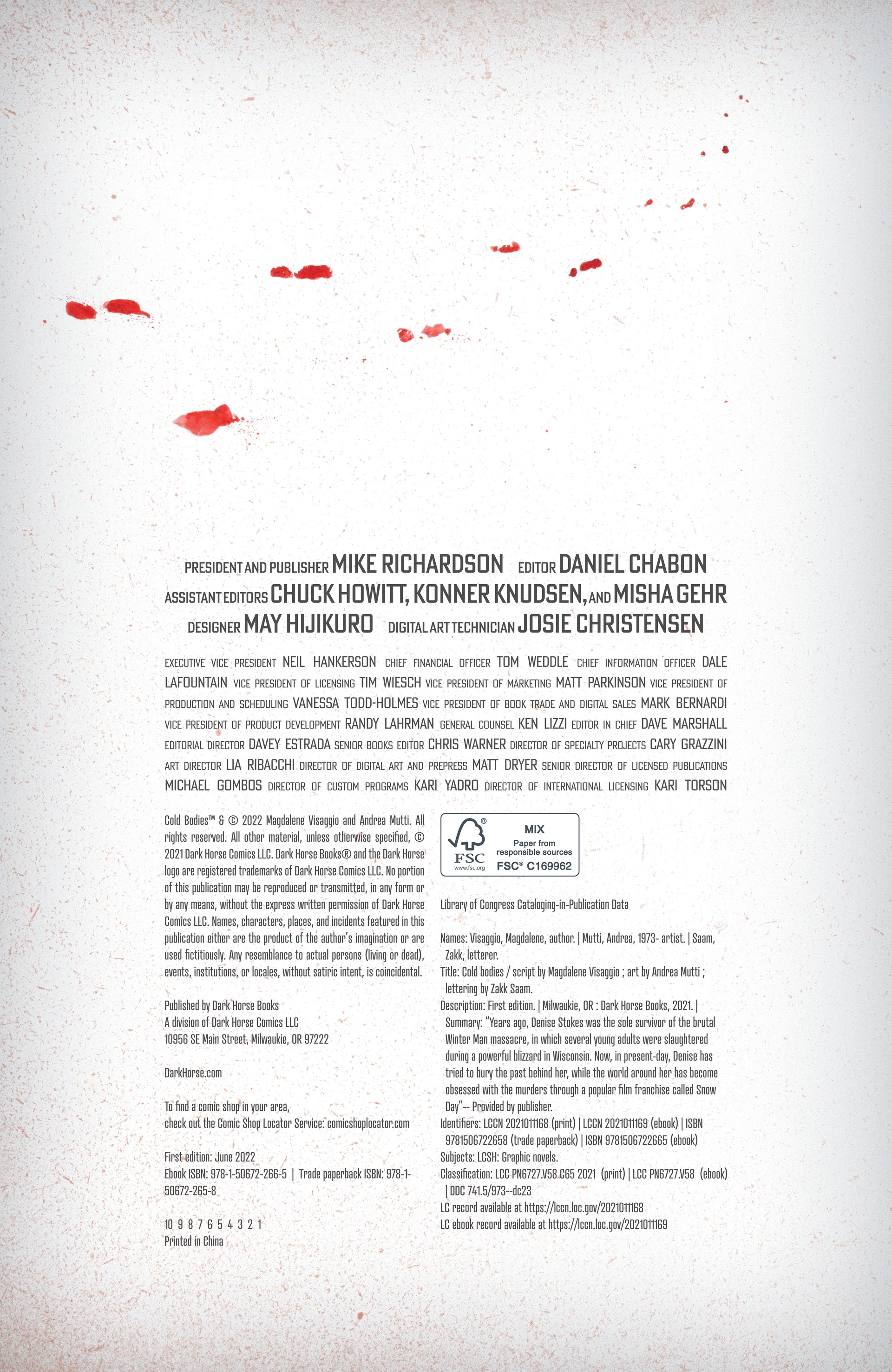 Read online Cold Bodies comic -  Issue # TPB - 5