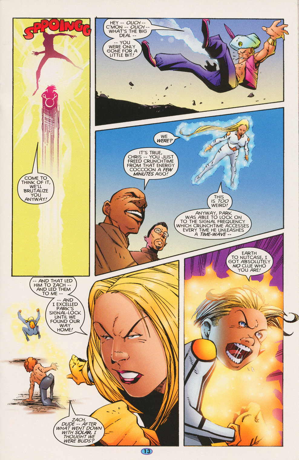 Read online Troublemakers comic -  Issue #2 - 12