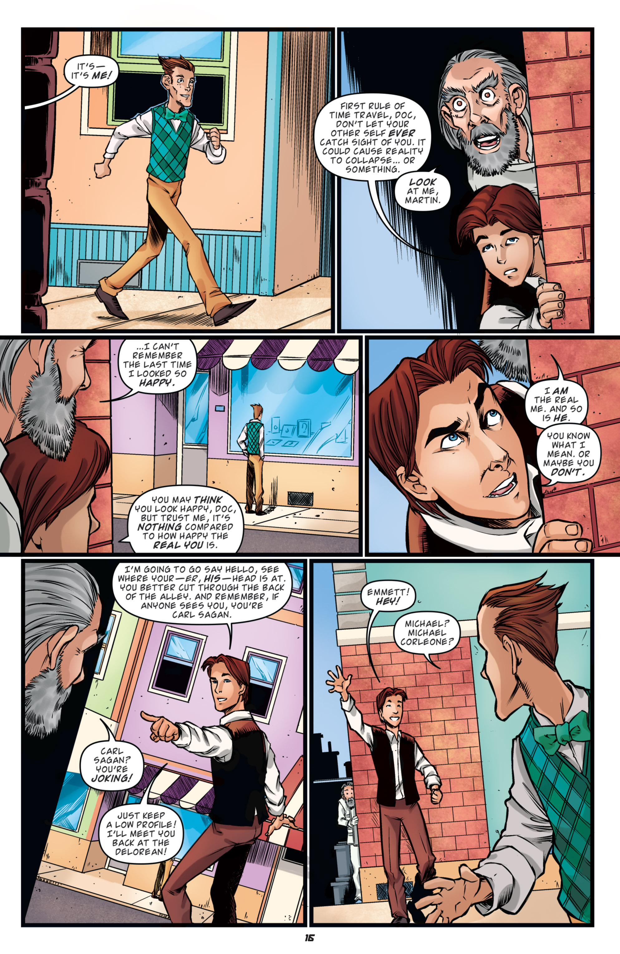 Read online Back to the Future: Citizen Brown comic -  Issue #4 - 18