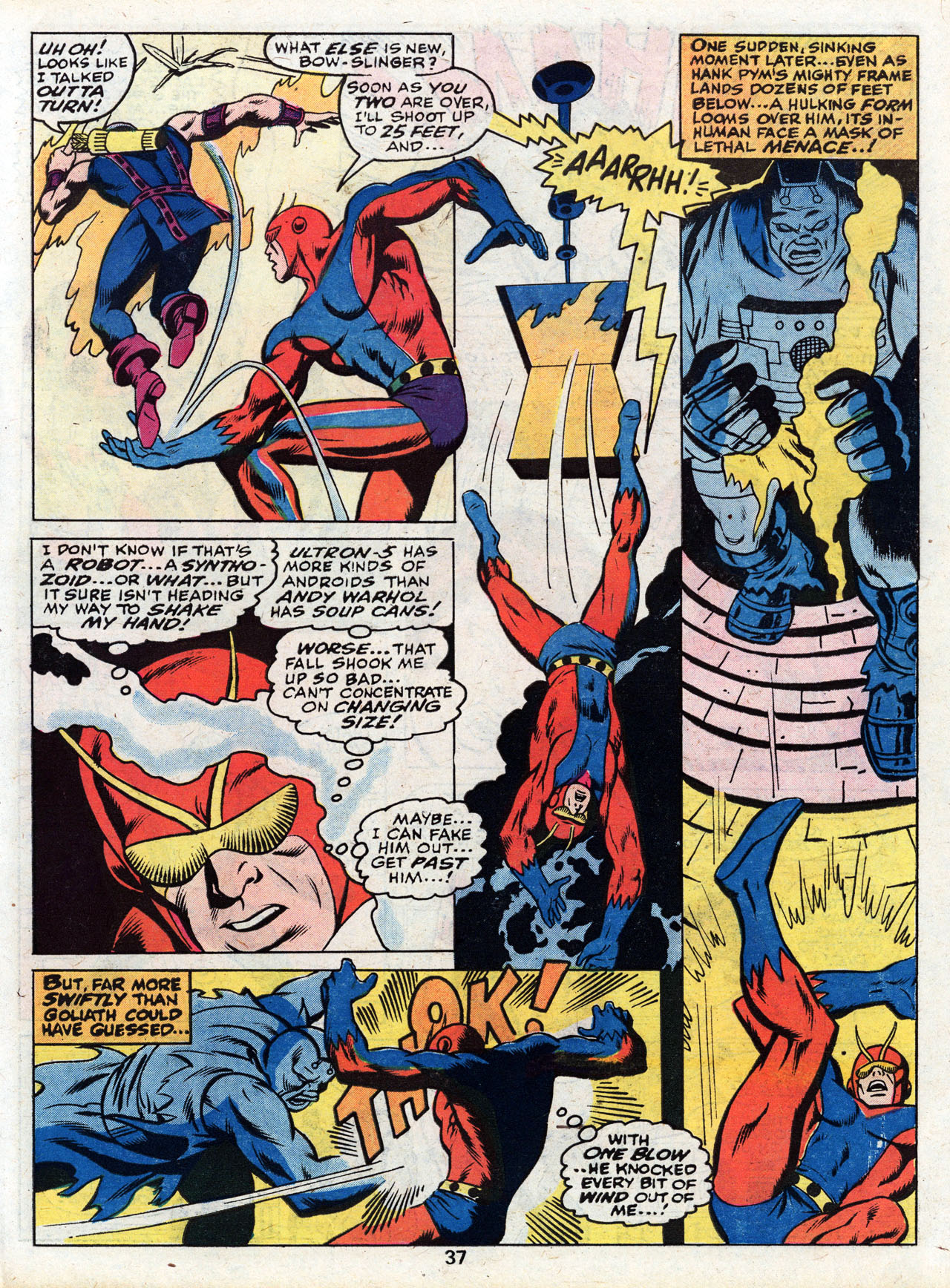 Read online Marvel Treasury Edition comic -  Issue #7 - 37