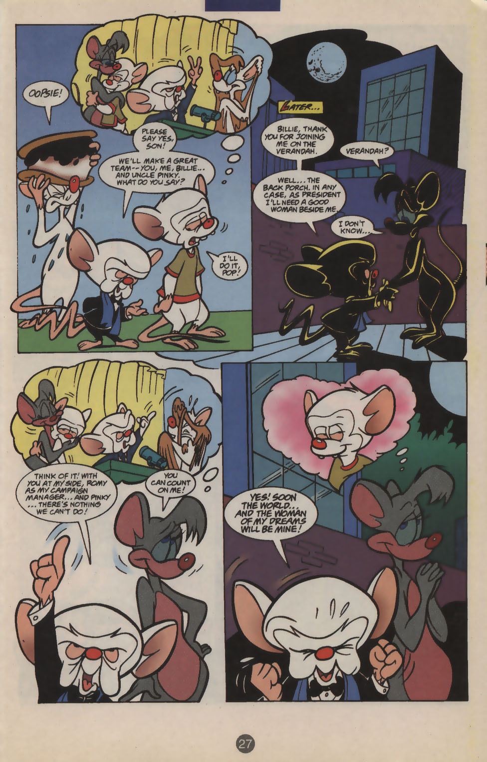 Read online Pinky and The Brain comic -  Issue #21 - 20
