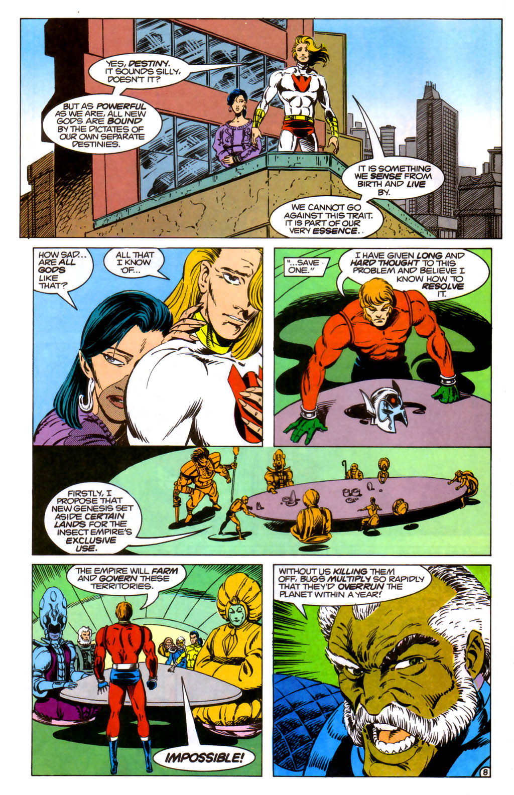 Read online The New Gods (1989) comic -  Issue #3 - 8
