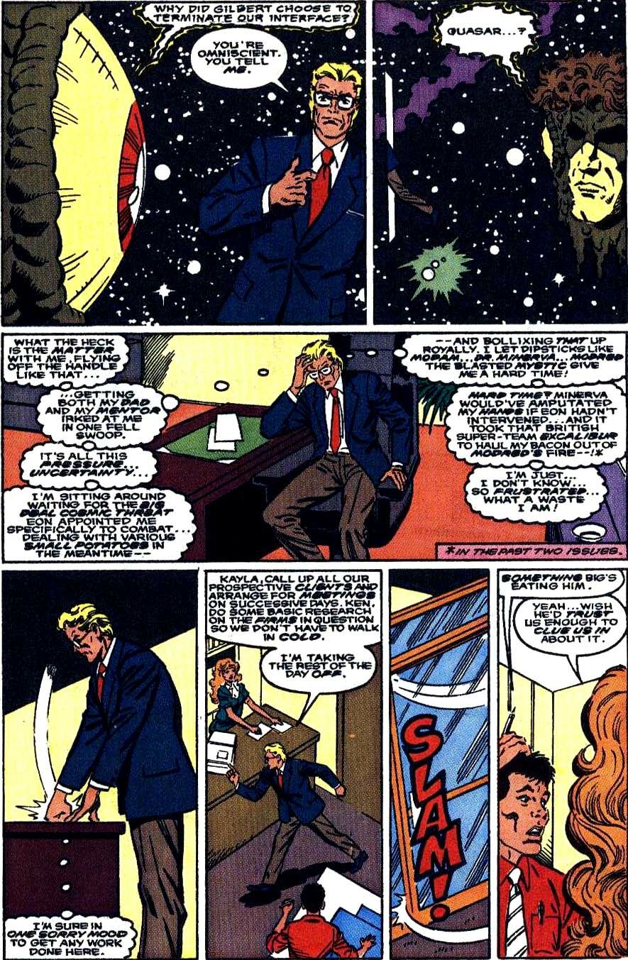 Read online Quasar comic -  Issue #12 - 8