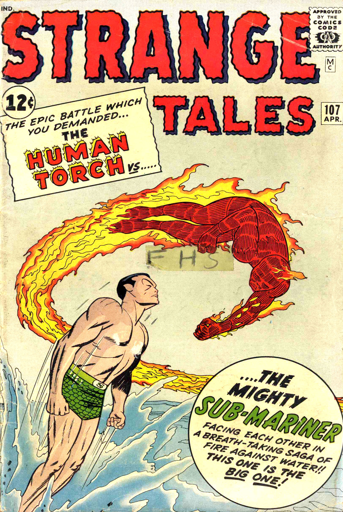 Read online Strange Tales (1951) comic -  Issue #107 - 1