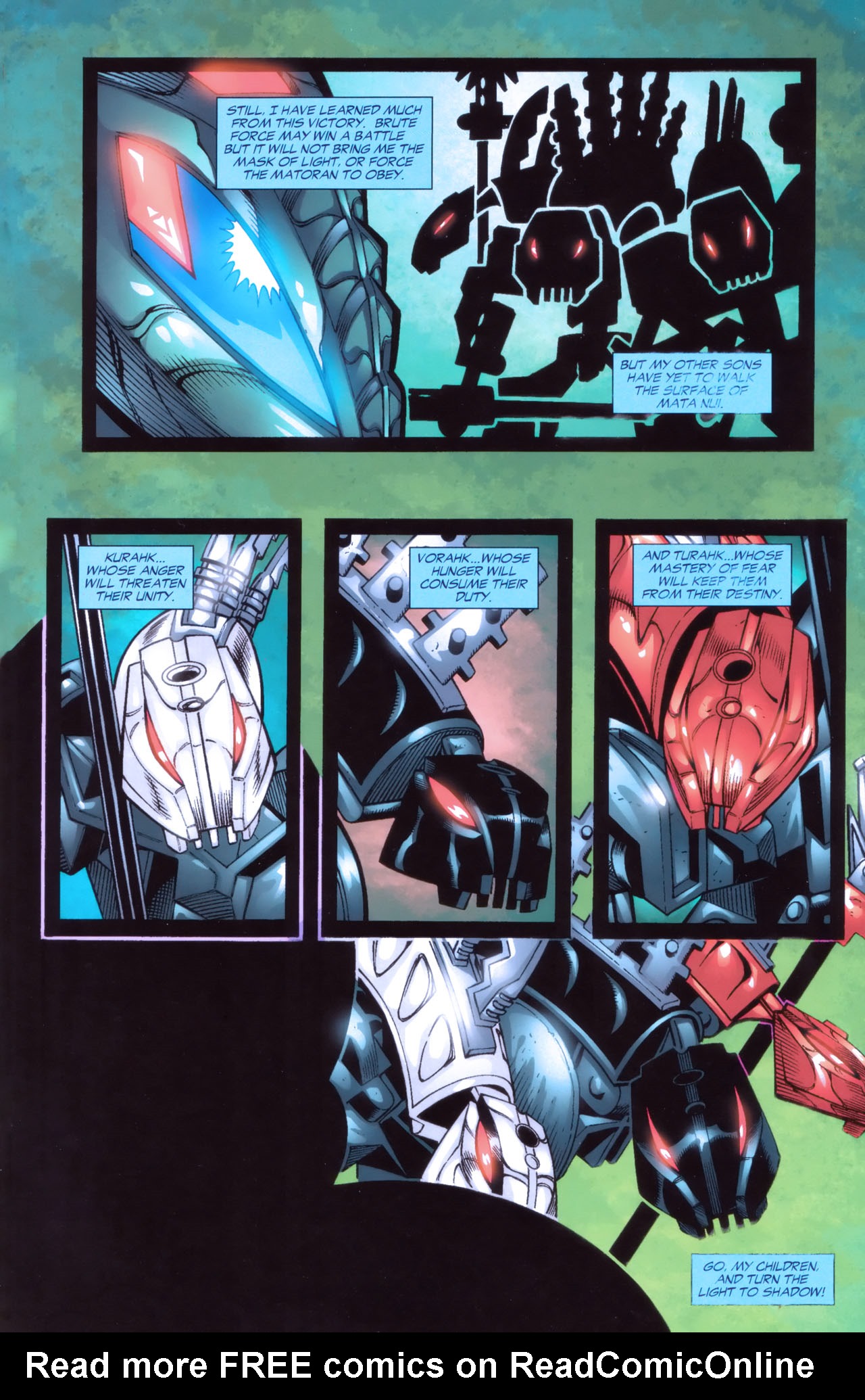 Read online Bionicle comic -  Issue #13 - 9