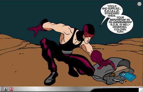 Read online Nick Fury/Black Widow: Jungle Warfare comic -  Issue #4 - 12