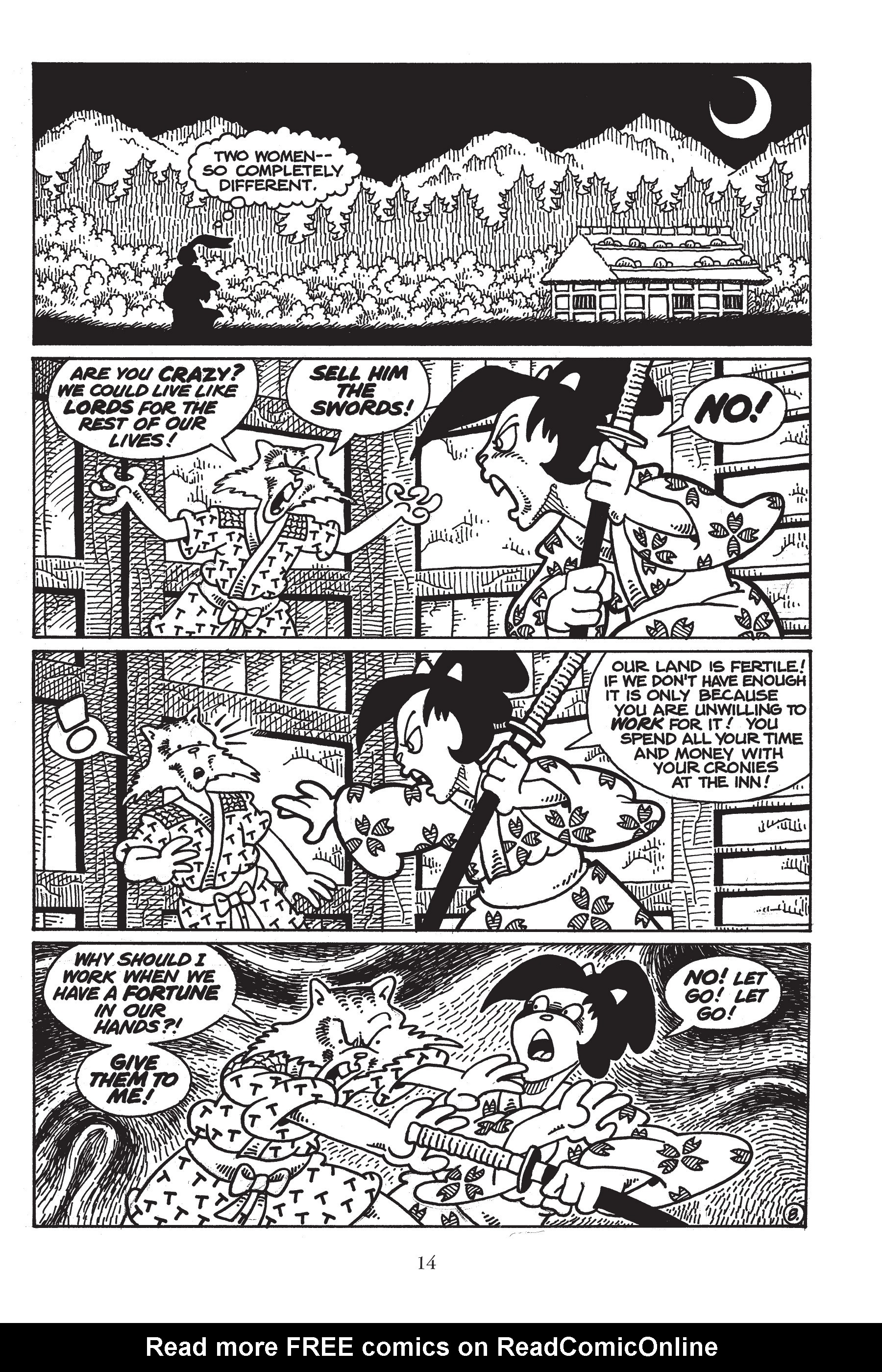 Read online Usagi Yojimbo (1987) comic -  Issue # _TPB 5 - 15