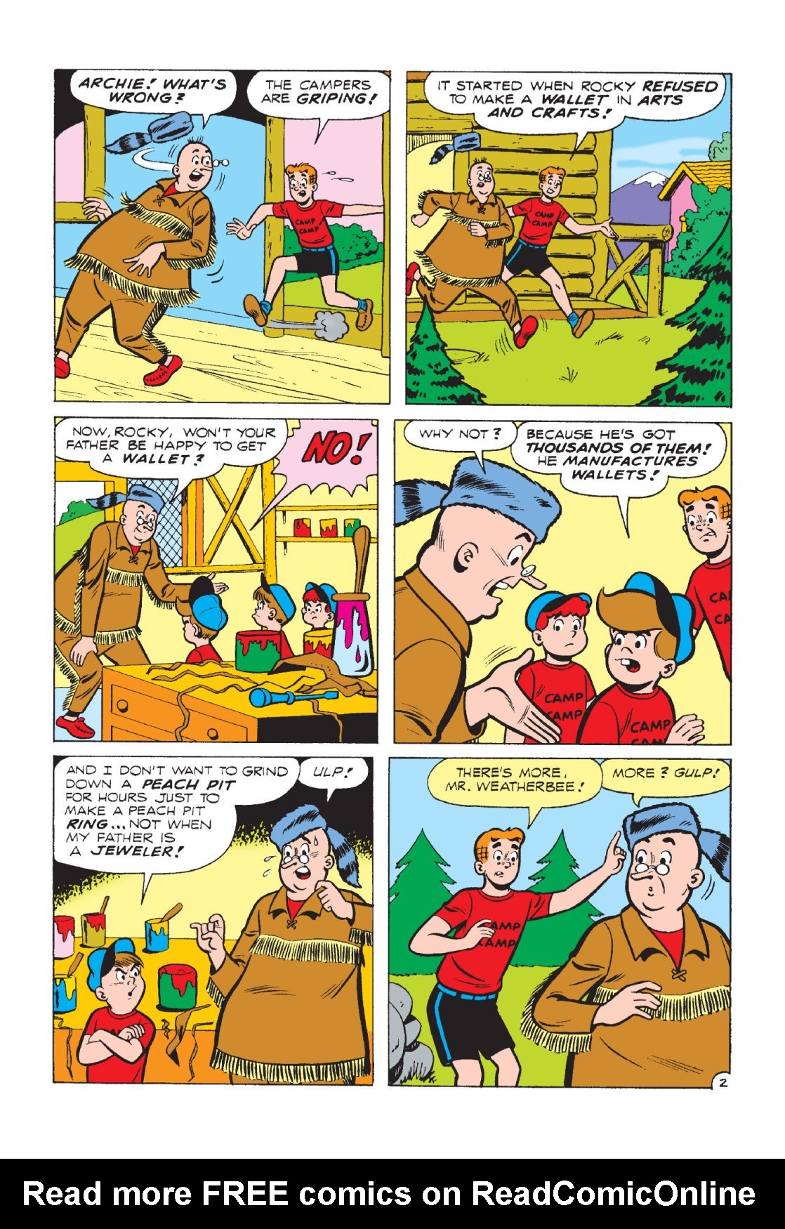 Read online Archie's Camp Tales comic -  Issue # TPB - 48