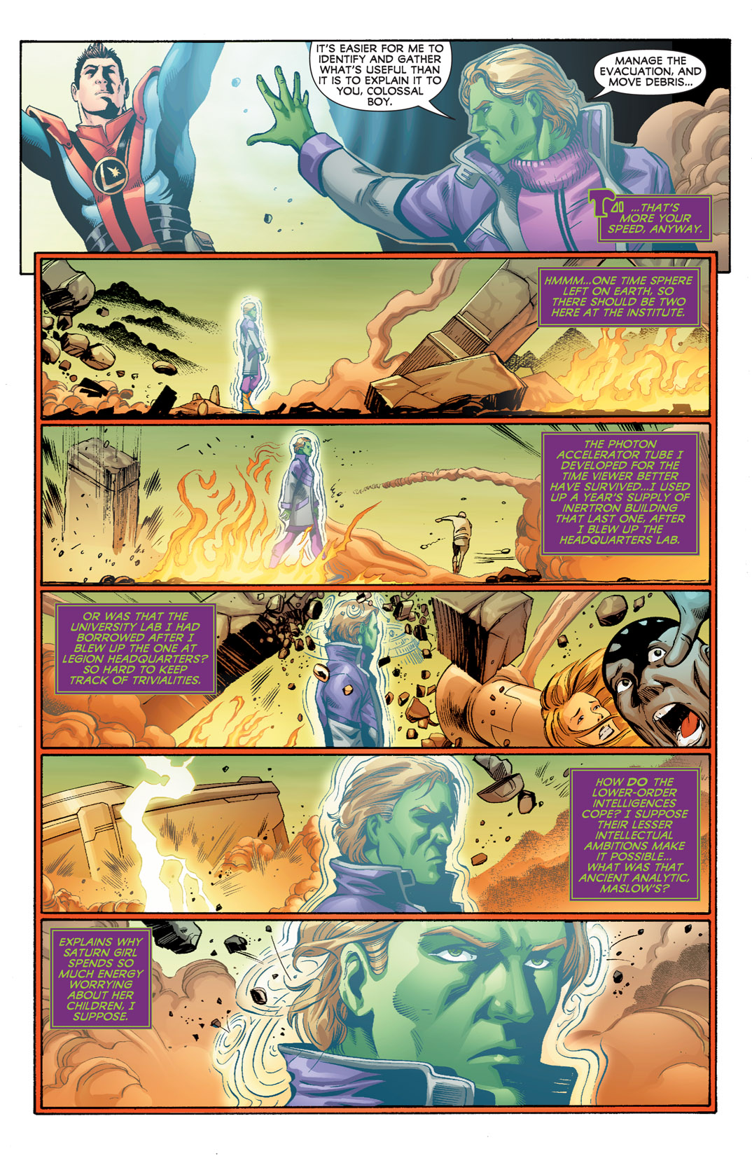 Read online Legion of Super-Heroes (2010) comic -  Issue #1 - 34