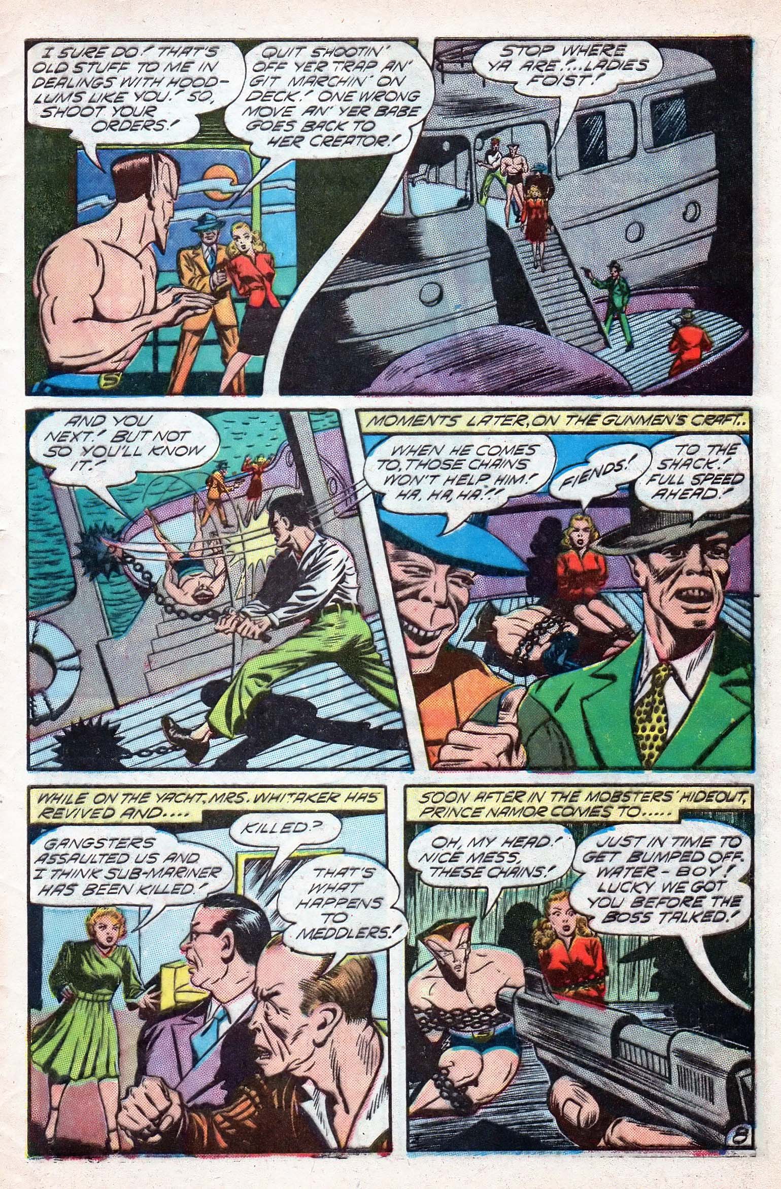 Read online The Human Torch (1940) comic -  Issue #21 - 29