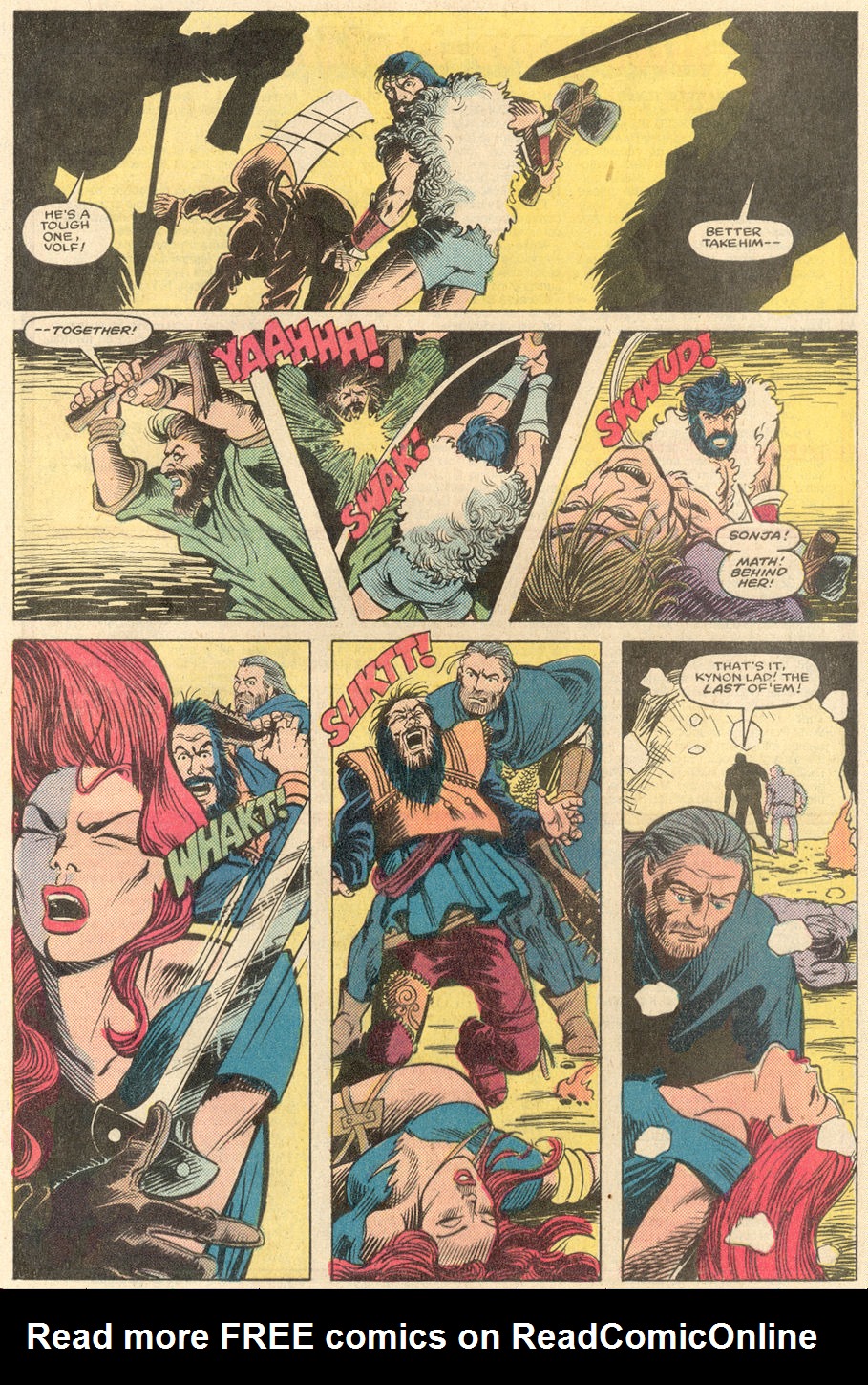 Read online Red Sonja (3rd Series) comic -  Issue #9 - 21