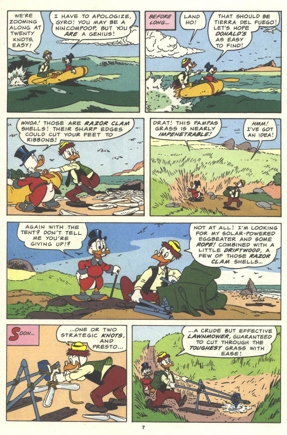 Read online Uncle Scrooge (1953) comic -  Issue #259 - 8