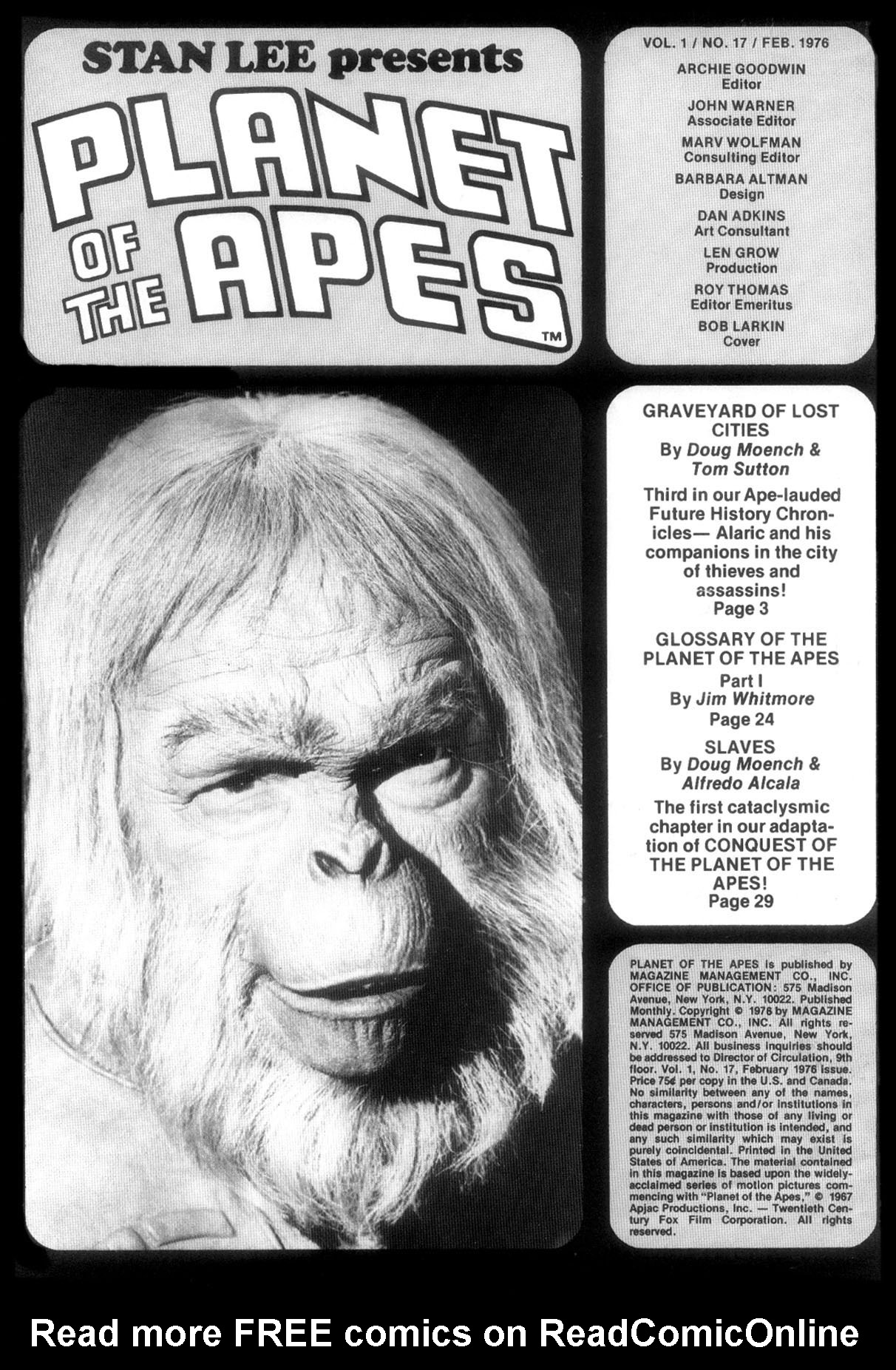 Read online Planet of the Apes comic -  Issue #17 - 2
