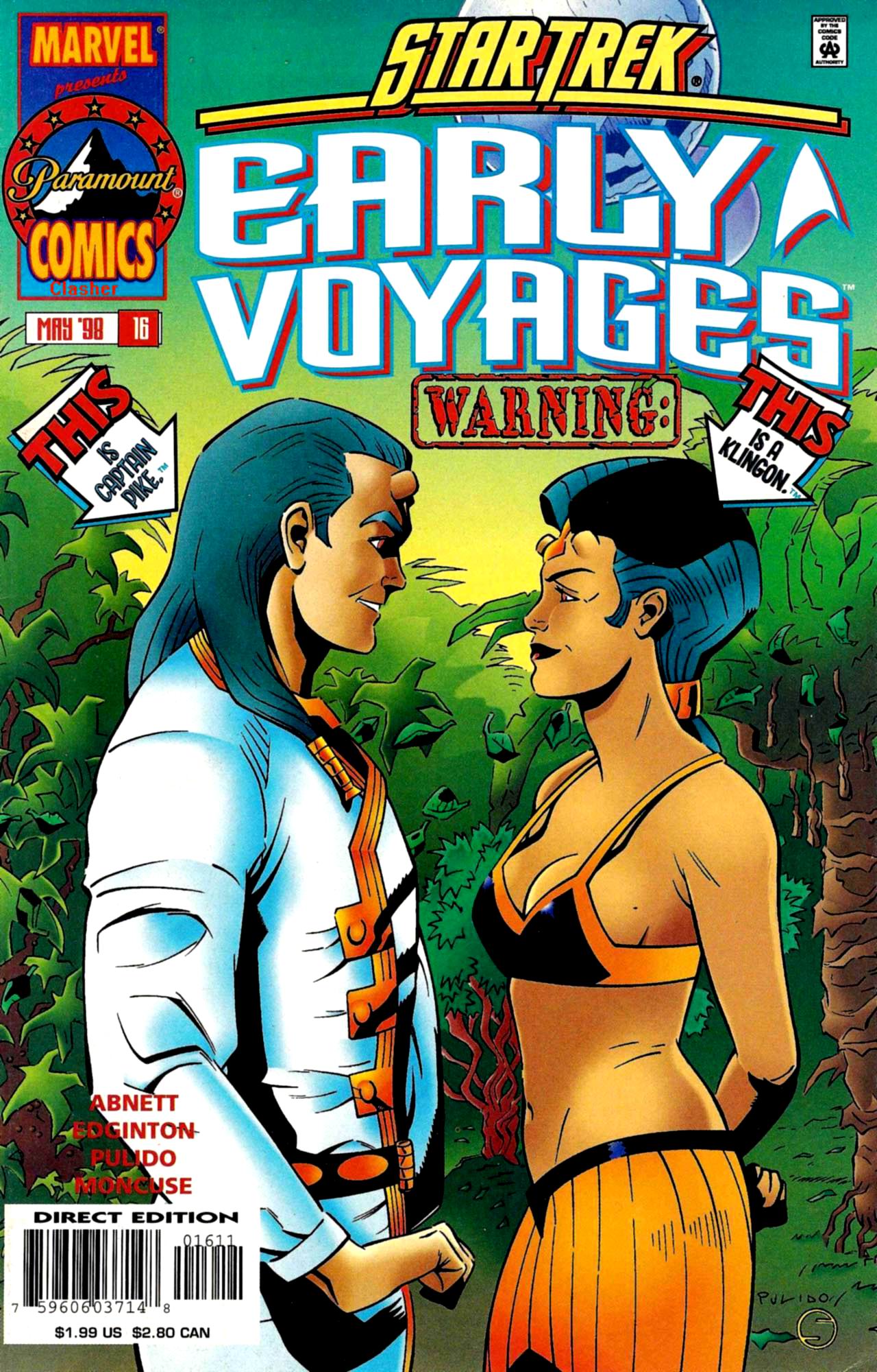 Read online Star Trek: Early Voyages comic -  Issue #16 - 1